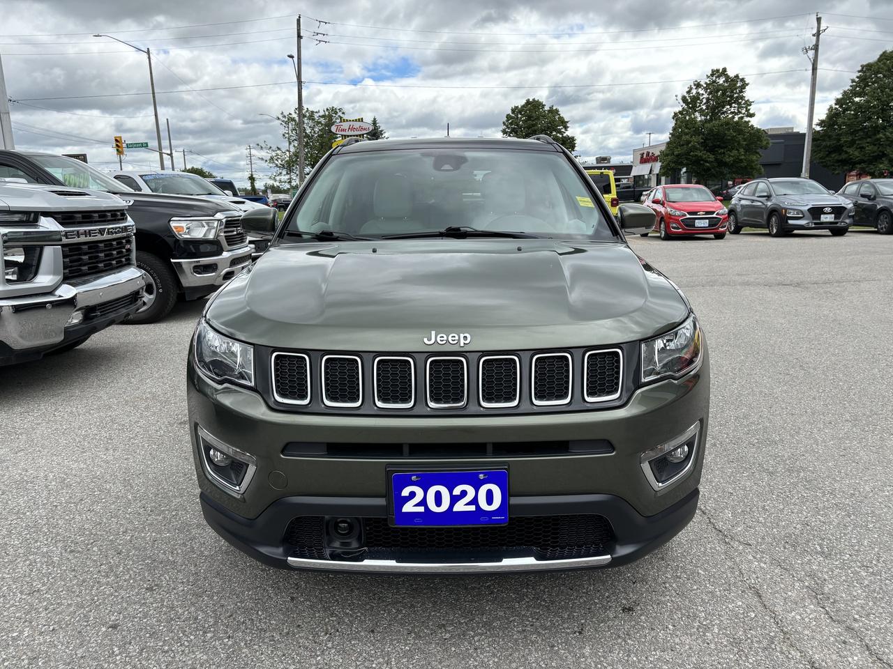 2020 Jeep Compass Limited 4x4 ~Nav ~Bluetooth ~Heated Seats + Wheel Photo4