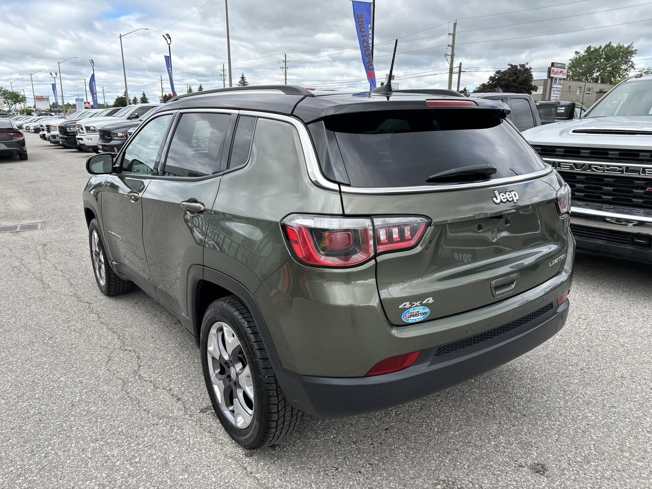 2020 Jeep Compass Limited 4x4 ~Nav ~Bluetooth ~Heated Seats + Wheel Photo2