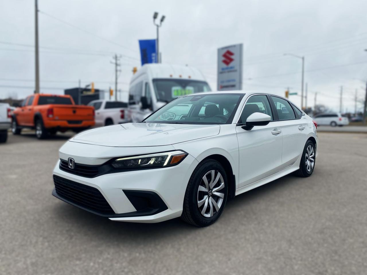 The 2022 Honda Civic LX with a 2.0L engine is a compact sedan powered by a 158-horsepower 2.0-liter 4-cylinder engine, mated to a continuously variable transmission (CVT). It features front-wheel drive (FWD) for smooth and efficient performance. The LX trim includes a 7-inch touchscreen, cloth upholstery, automatic climate control, and a 14.8-cubic-foot trunk. With its sleek redesign, standard Honda Sensing safety suite (adaptive cruise, lane-keeping assist, etc.), and a comfortable, practical interior, the Civic LX offers a strong blend of affordability, tech, and reliability in the compact sedan category.  G. D. Coates - The Original Used Car Superstore!       Our Financing: We have financing for everyone regardless of your history. We have been helping people rebuild their credit since 1973 and can get you approvals other dealers cant. Our credit specialists will work closely with you to get you the approval and vehicle that is right for you. Come see for yourself why were known as The Home of The Credit Rebuilders!       Our Warranty: G. D. Coates Used Car Superstore offers fully insured warranty plans catered to each customers individual needs. Terms are available from 3 months to 7 years and because our customers come from all over, the coverage is valid anywhere in North America.       Parts & Service: We have a large eleven bay service department that services most makes and models. Our service department also includes a cleanup department for complete detailing and free shuttle service. We service what we sell! We sell and install all makes of new and used tires. Summer, winter, performance, all-season, all-terrain and more! Dress up your new car, truck, minivan or SUV before you take delivery! We carry accessories for all makes and models from hundreds of suppliers. Trailer hitches, tonneau covers, step bars, bug guards, vent visors, chrome trim, LED light kits, performance chips, leveling kits, and more! We also carry aftermarket aluminum rims for most makes and models.       Our Story: Family owned and operated since 1973, we have earned a reputation for the best selection, the best reconditioned vehicles, the best financing options and the best customer service! We are a full service dealership with a massive inventory of used cars, trucks, minivans and SUVs. Chrysler, Dodge, Jeep, Ford, Lincoln, Chevrolet, GMC, Buick, Pontiac, Saturn, Cadillac, Honda, Toyota, Kia, Hyundai, Subaru, Suzuki, Volkswagen - Weve Got Em! Come see for yourself why G. D. Coates Used Car Superstore was voted Barries Best Used Car Dealership!