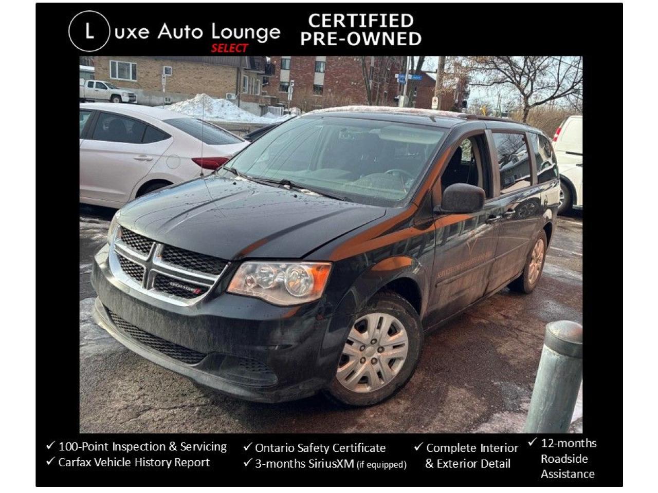 Used 2016 Dodge Grand Caravan SXT - ONLY 42K!!! STOW&GO SEATS, BLUETOOTH, CLEAN! for sale in Orleans, ON