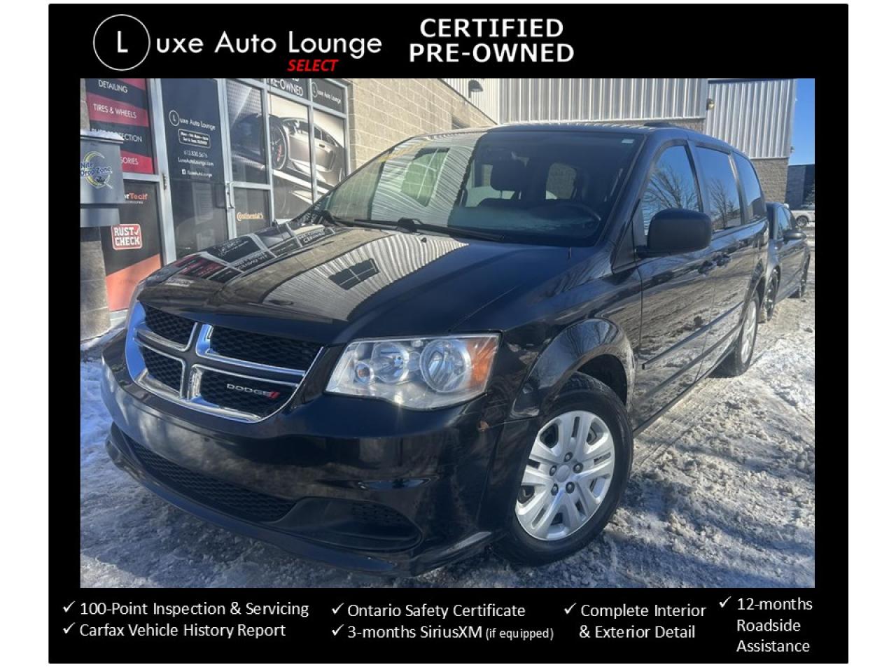 2016 Dodge Grand Caravan SXT - ONLY 42K!!! STOW&GO SEATS, BLUETOOTH, CLEAN!