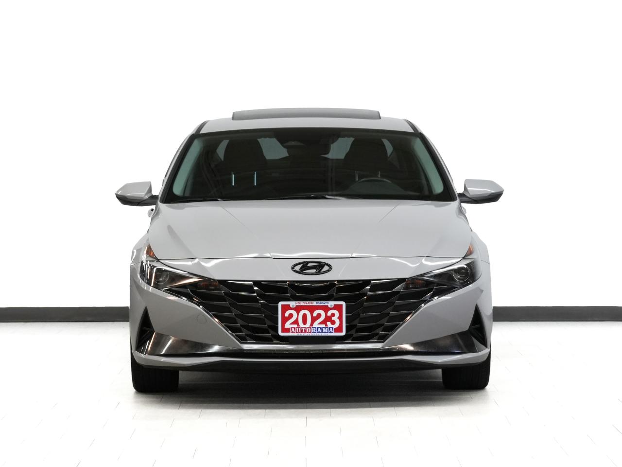 2023 Hyundai Elantra LUXURY | Nav | Leather | Sunroof | ACC | CarPlay