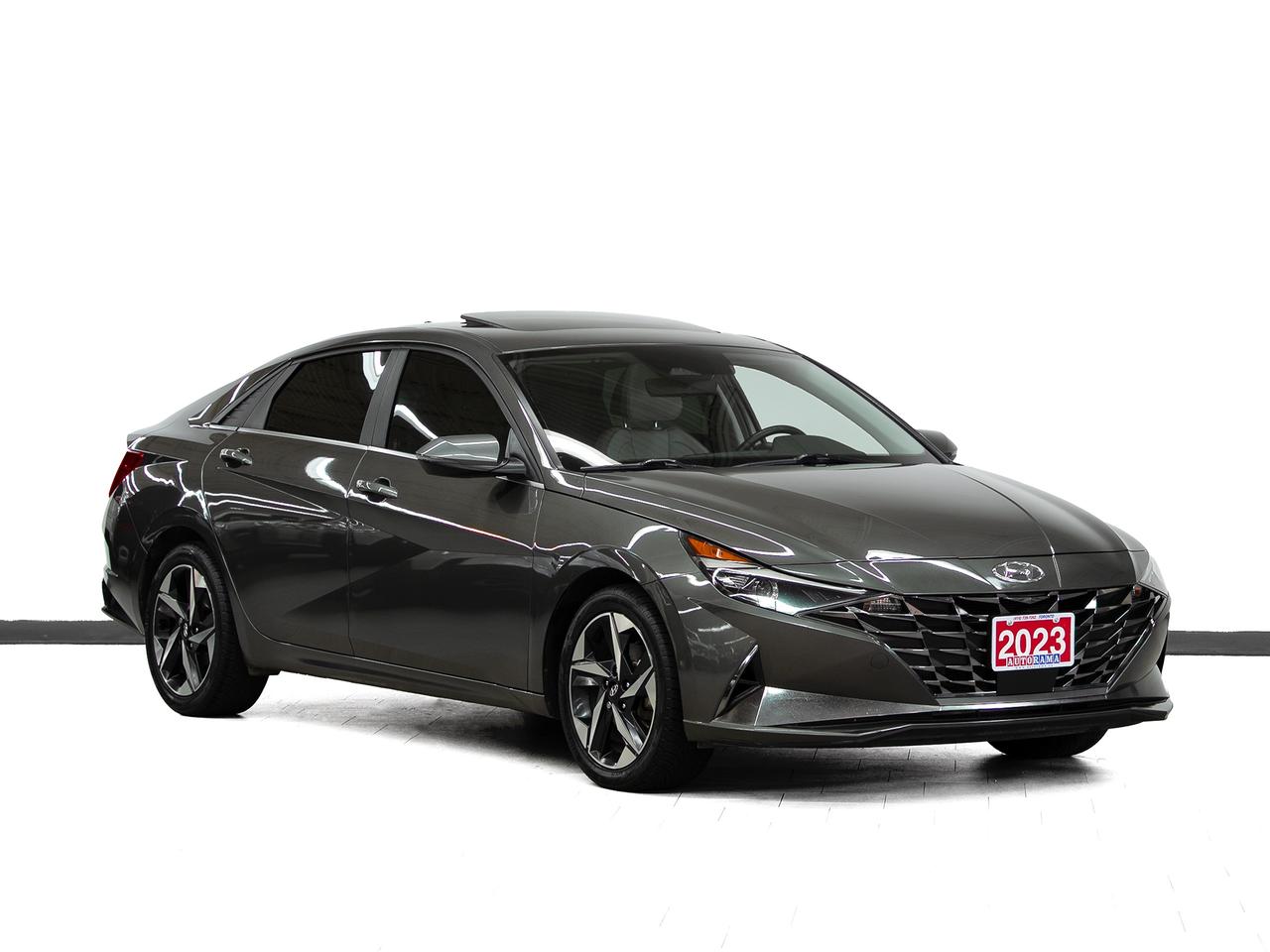 2023 Hyundai Elantra LUXURY | Nav | Leather | Sunroof | ACC | CarPlay