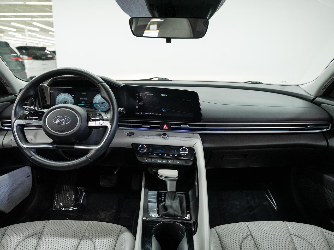 2023 Hyundai Elantra LUXURY | Nav | Leather | Sunroof | ACC | CarPlay