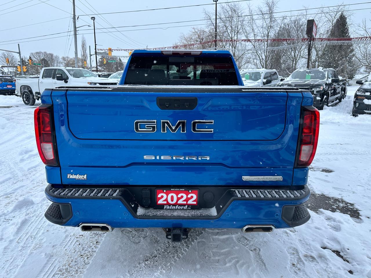 2022 GMC Sierra 1500 Elevation Diesel 4x4 Crew Sunroof Htd Leather BOSE Photo