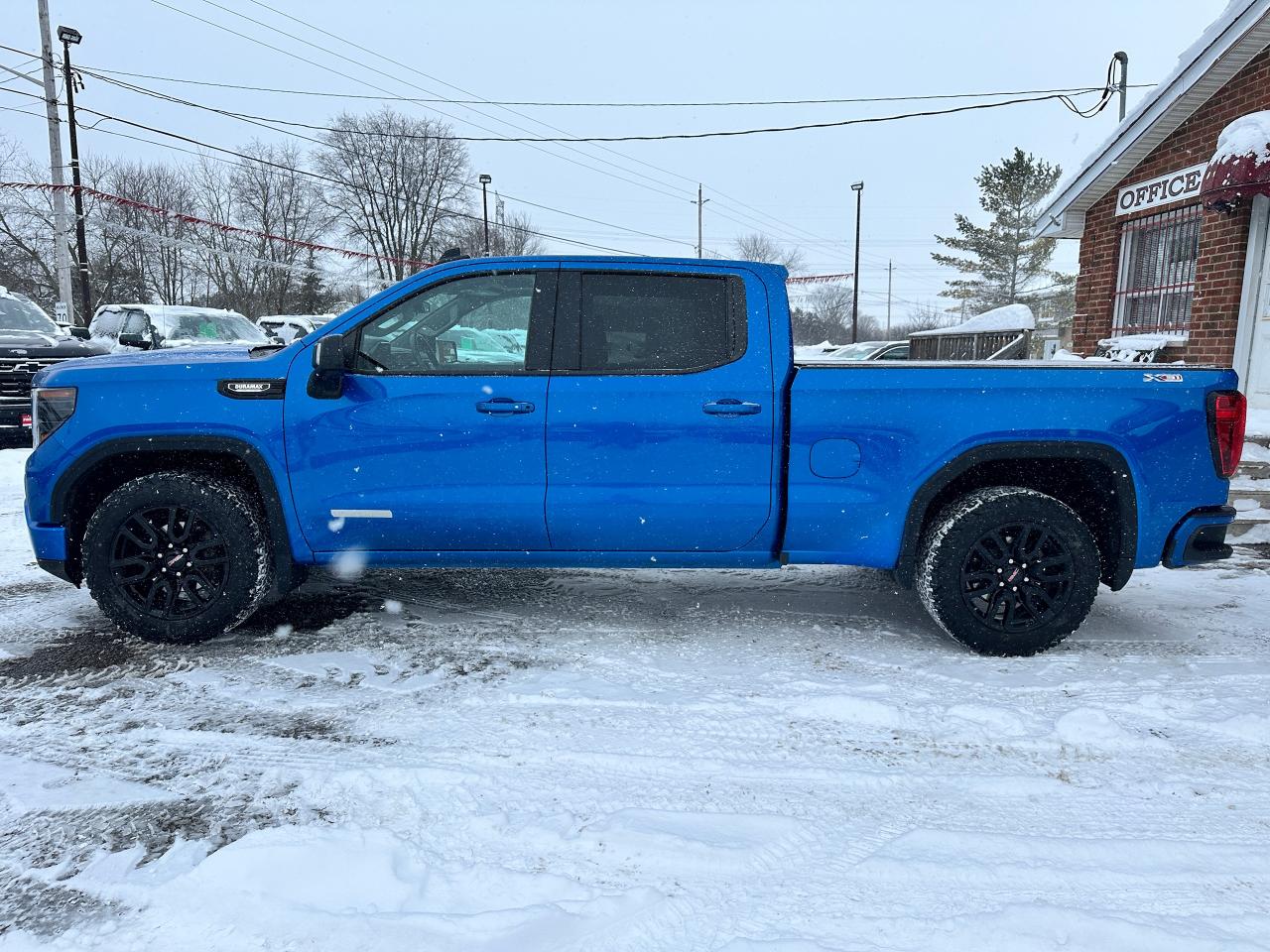 2022 GMC Sierra 1500 Elevation Diesel 4x4 Crew Sunroof Htd Leather BOSE Photo2