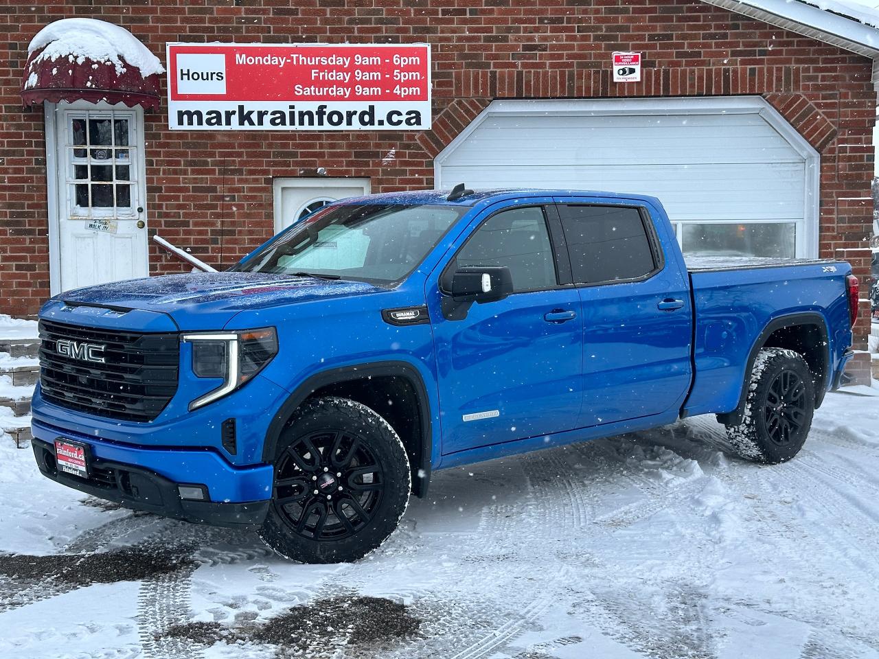 2022 GMC Sierra 1500 Elevation Diesel 4x4 Crew Sunroof Htd Leather BOSE