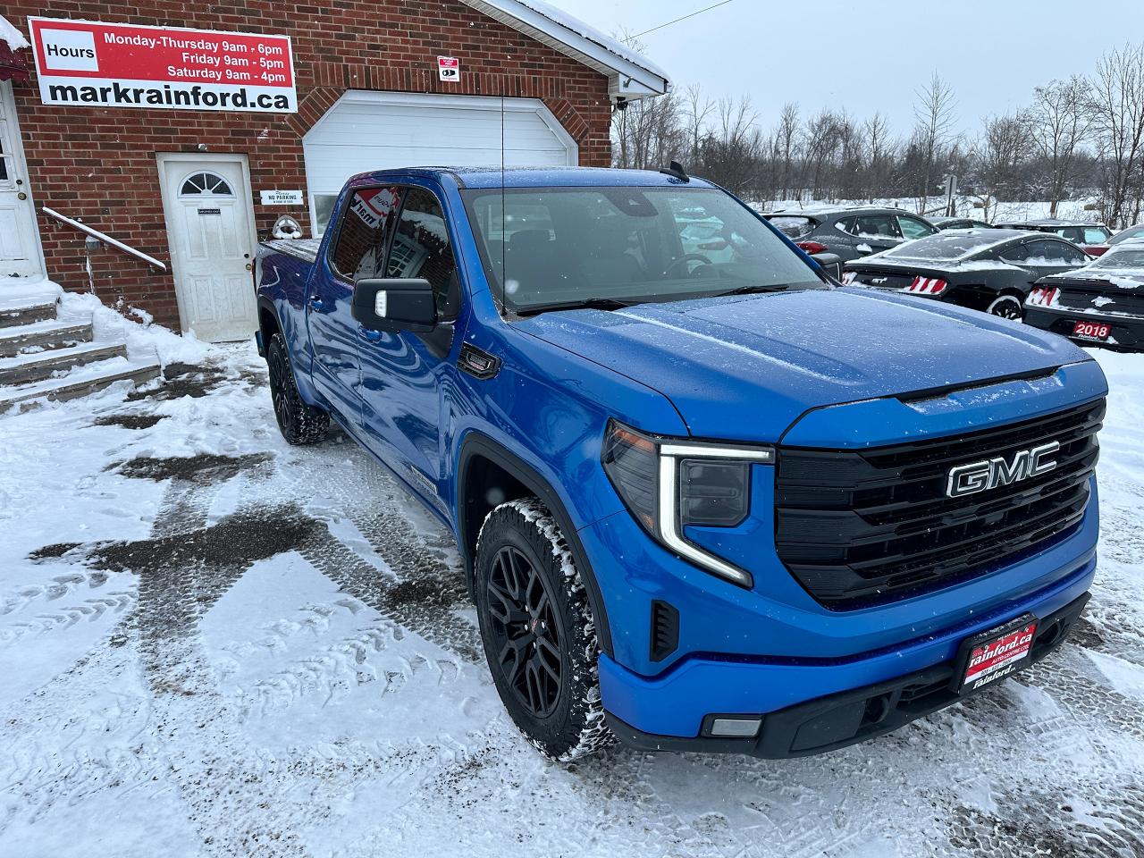 2022 GMC Sierra 1500 Elevation Diesel 4x4 Crew Sunroof Htd Leather BOSE Photo