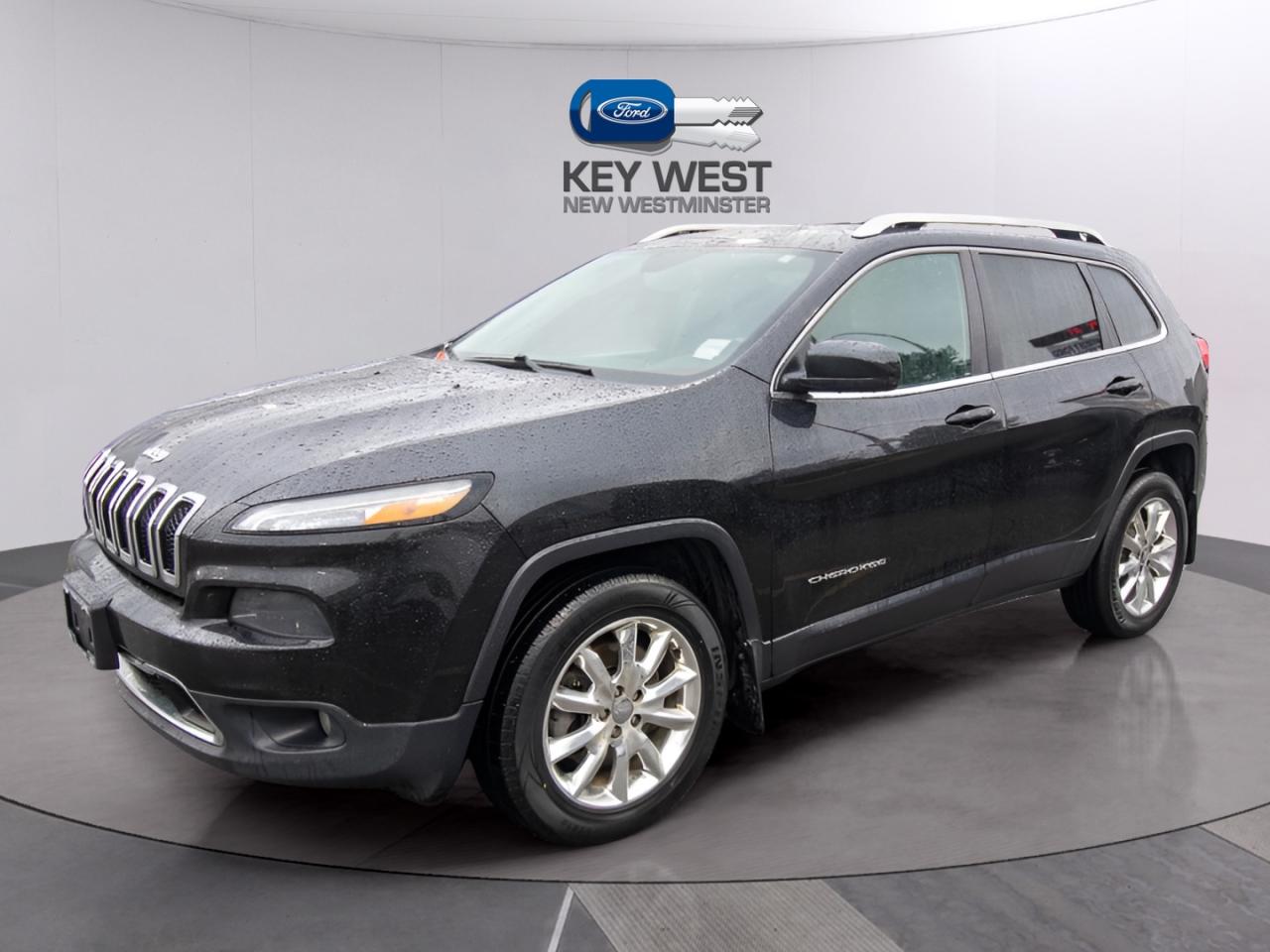 <p>Looking for adventure thats both stylish and capable? Then check out this sleek, black 2015 Jeep Cherokee Limited, now available at Key West Ford! This SUV / Crossover is ready to tackle the city streets or the open road, offering the perfect blend of comfort, convenience, and rugged 4-wheel drive capability. With its automatic transmission, youll experience smooth shifts and effortless driving, whether youre navigating your daily commute or exploring off the beaten path. This Cherokee has 198,806km on the odometer.</p><p>This Jeep Cherokee Limited is packed with features designed to enhance your driving experience. The Limited trim offers a touch of luxury, while the robust 4-wheel drive system gives you the confidence to handle a variety of weather conditions and terrains.</p><p>Here are five features that really make this Jeep Cherokee Limited shine:</p><ul><li><strong>Premium Leather Seats:</strong> Sink into the comfort of luxurious leather seats, perfect for long drives and elevating your everyday experience.</li><li><strong>CommandView&reg; Dual-Pane Panoramic Sunroof:</strong> Enjoy the open-air feeling with the expansive sunroof, letting the sunshine in and giving you breathtaking views.</li><li><strong>Uconnect&reg; Infotainment System:</strong> Stay connected and entertained with the user-friendly Uconnect system, offering navigation, entertainment, and hands-free calling.</li><li><strong>Heated Front Seats:</strong> Experience cozy warmth on chilly mornings with the heated front seats, making every journey comfortable.</li><li><strong>Powerful and Efficient Engine:</strong> Enjoy the perfect balance of performance and efficiency with the capable engine, providing the power you need when you need it.</li></ul><p><strong><em>Powered by AutoIntelligence&trade;</em></strong> Vehicle information has been generated using artificial intelligence and is provided for informational purposes only. While efforts are made to ensure accuracy, please confirm all details directly with the dealer.</p><p>Experience peace of mind with our Buy With Confidence program! This vehicle comes with a comprehensive mechanical and safety inspection, Carfax report, and full disclosure. We are committed to transparent pricing. The advertised price excludes fees: $699 Documentation, $349 Registration/Insurance Transfer, $695 Finance Administration Fee (if applicable), and taxes. As BCs #1 Volume Dealer and #1 for Customer Experience on DealerRater, we prioritize your satisfaction. See Key West Ford for complete details. Book your test drive today!&nbsp; Dealer #7485</p>