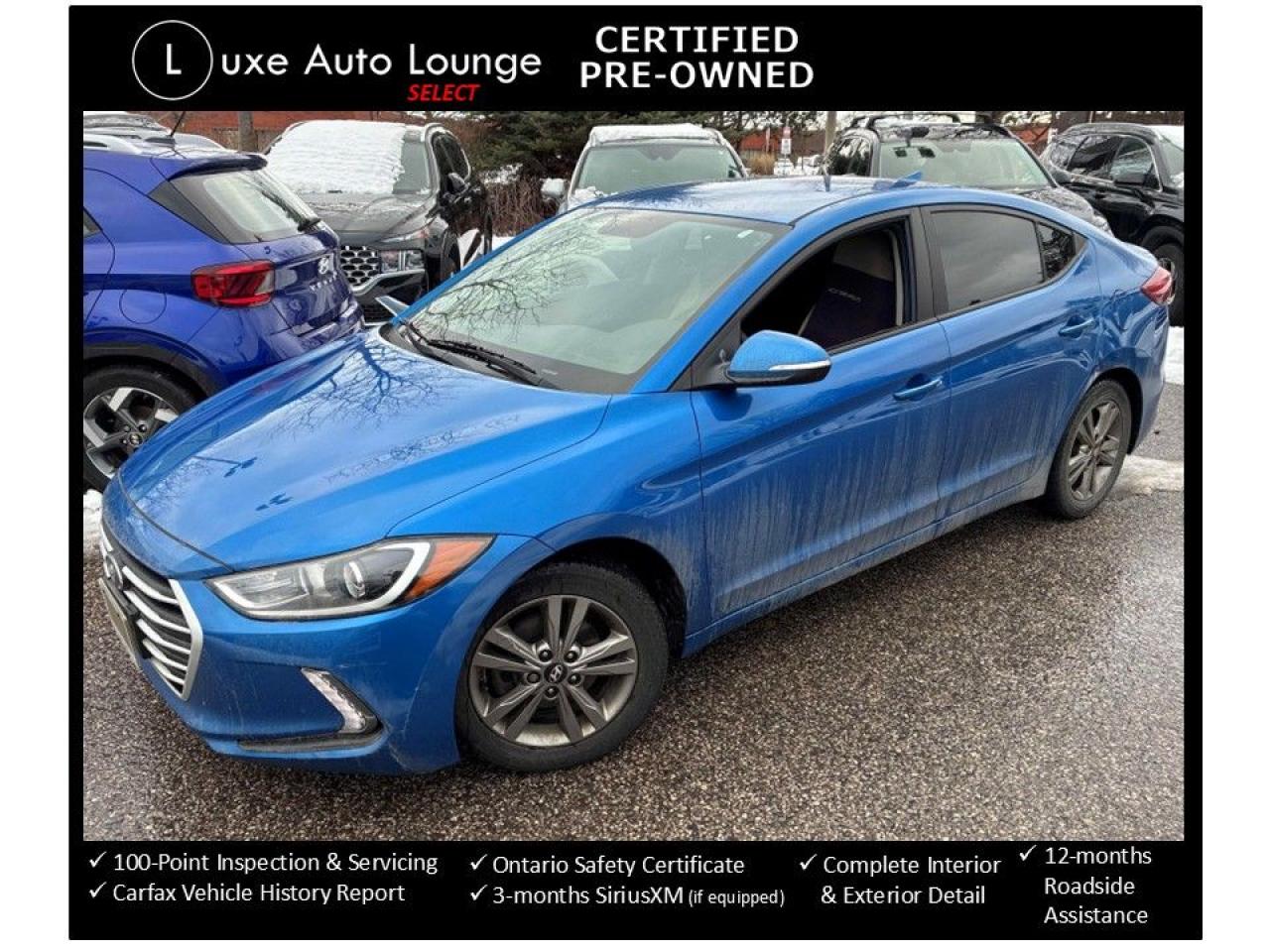 2018 Hyundai Elantra GL - LOW KM, CLEAN, AUTO, HEATED SEATS, B/U CAMERA