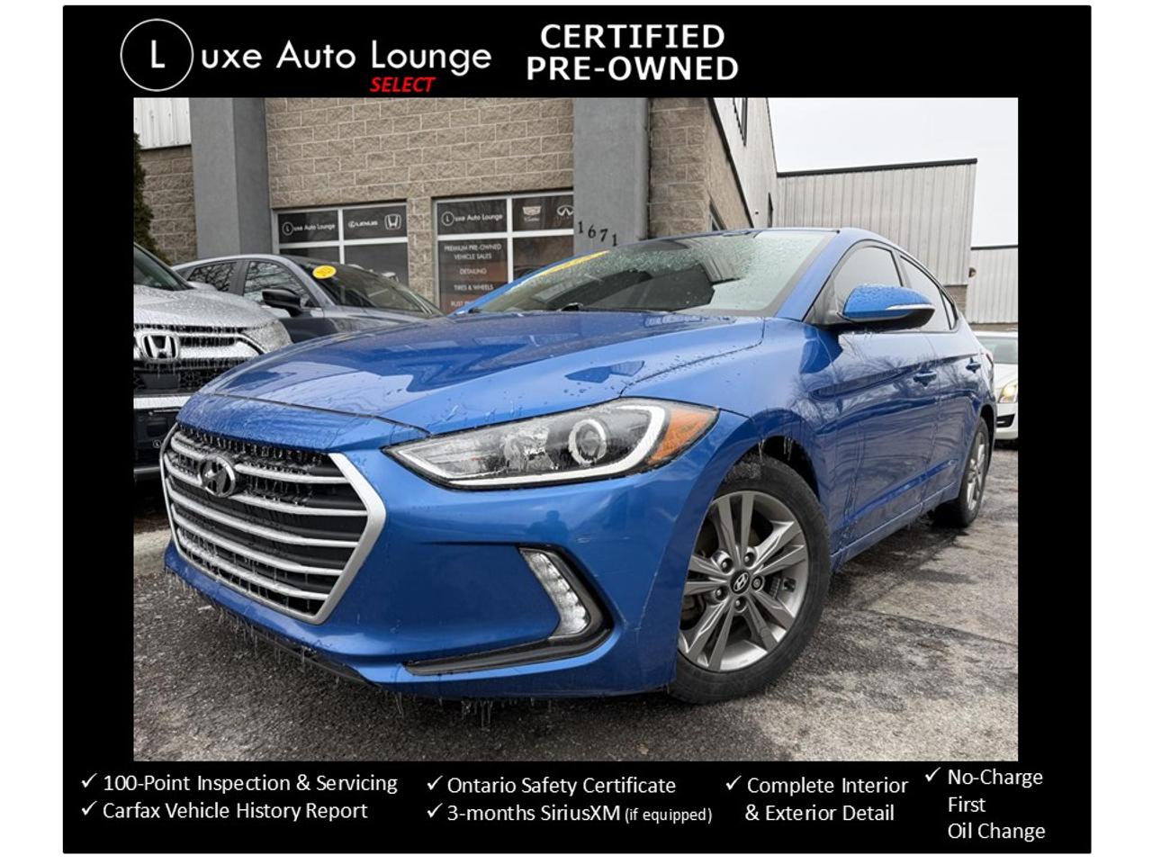 2018 Hyundai Elantra GL - LOW KM, CLEAN, AUTO, HEATED SEATS, B/U CAMERA Photo0