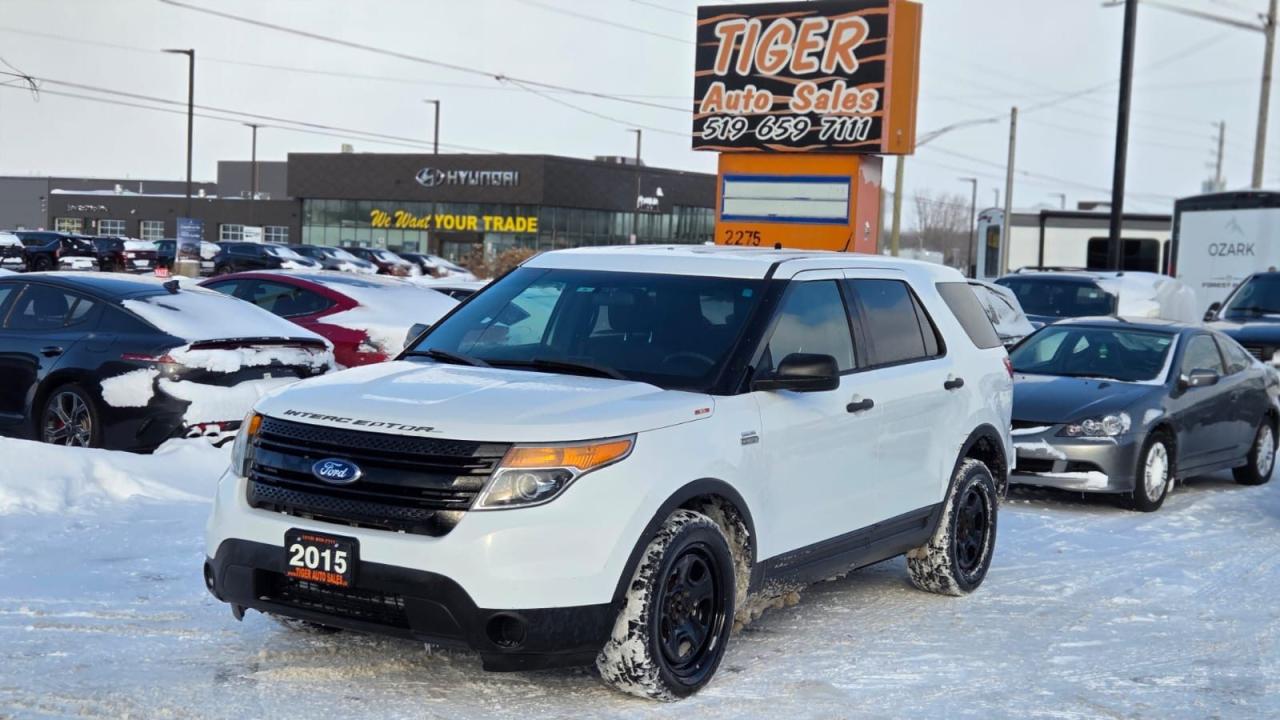 2015 Ford Police Interceptor Utility AWD, V6, ONLY 180KMS, TRADE IN, AS IS - Photo #1