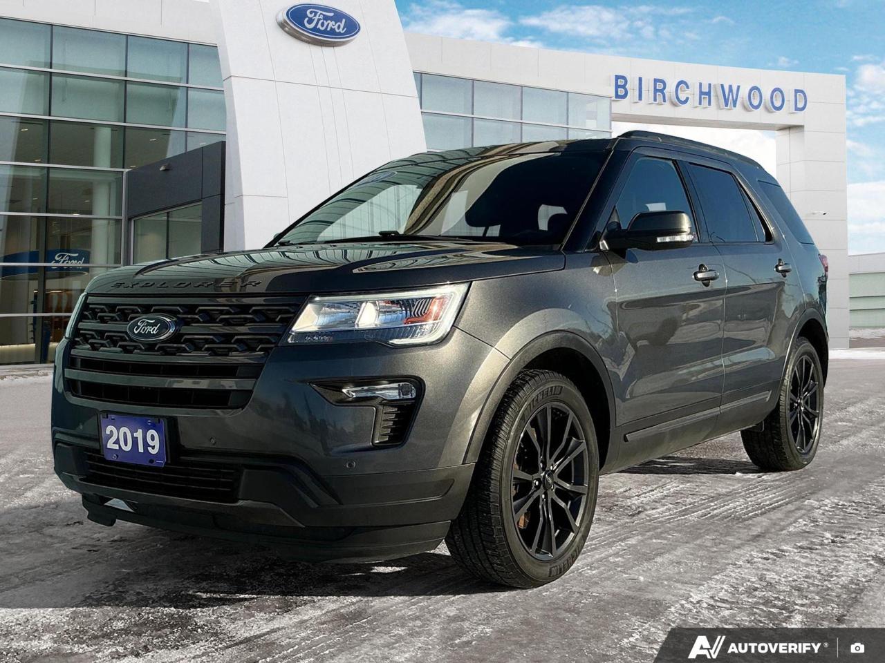 Used 2019 Ford Explorer XLT 4WD | Accident Free | 7 Passenger | Moonroof for sale in Winnipeg, MB