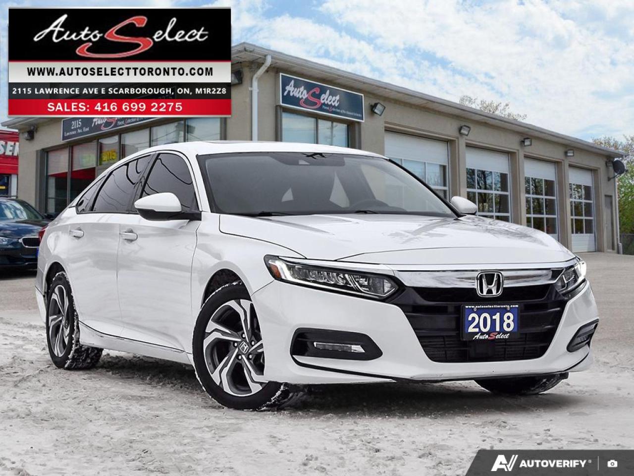 2018 Honda Accord EX-L Leather - Sunroof - Apple Carplay - Android Auto Photo