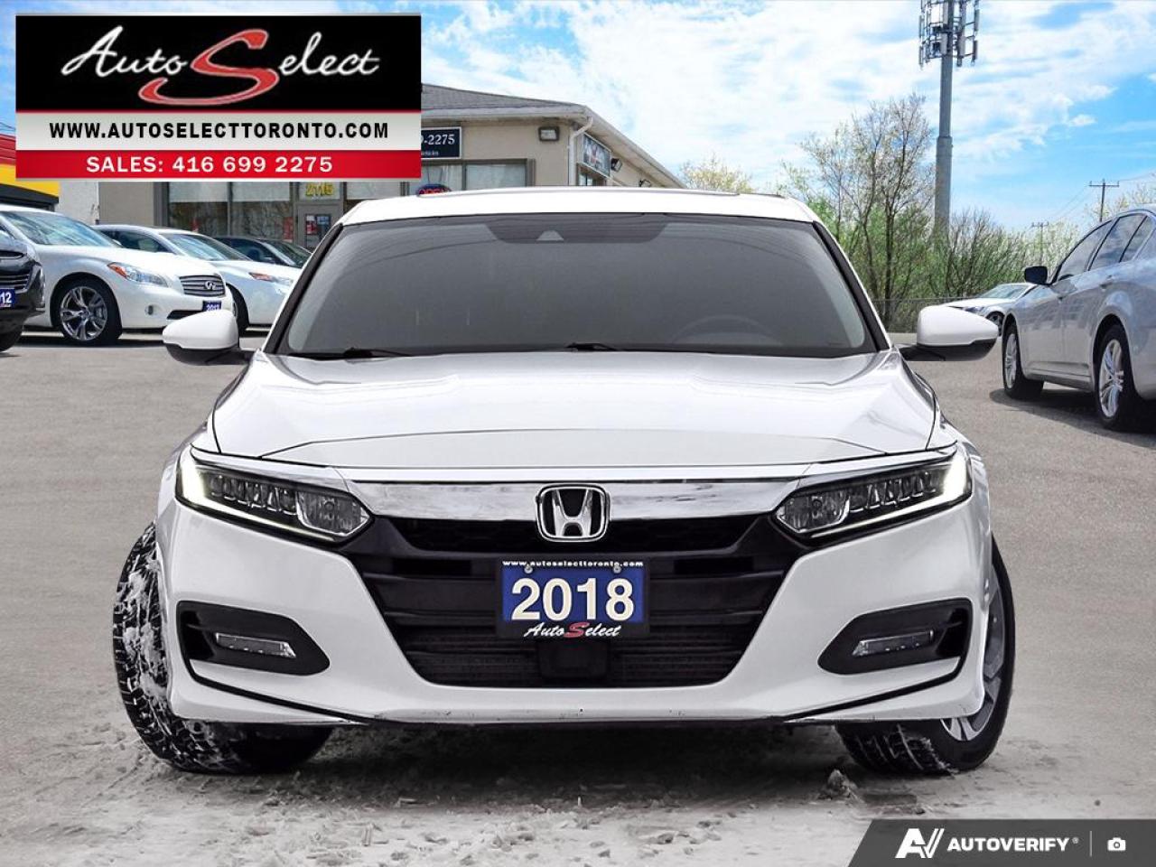 2018 Honda Accord EX-L Leather - Sunroof - Apple Carplay - Android Auto Photo
