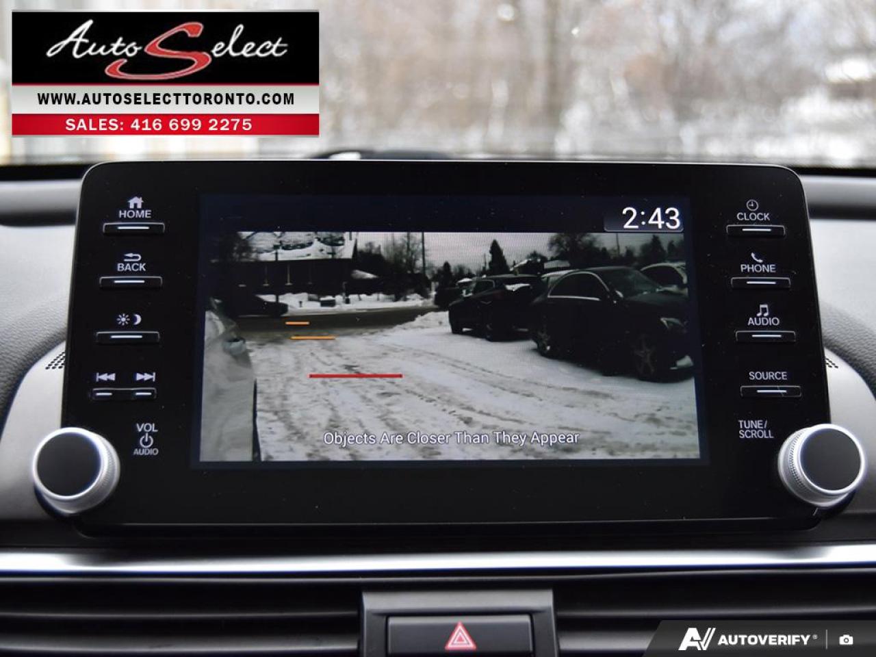 2018 Honda Accord EX-L Leather - Sunroof - Apple Carplay - Android Auto Photo