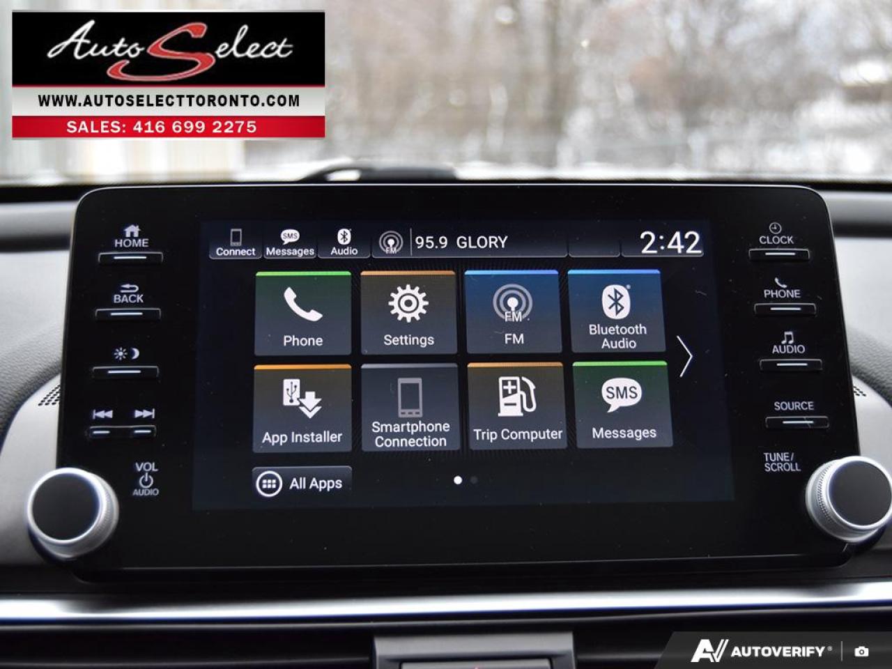 2018 Honda Accord EX-L Leather - Sunroof - Apple Carplay - Android Auto Photo