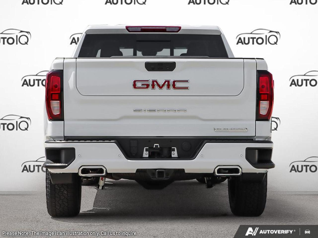 2026 GMC Sierra 1500 Elevation ELEVATION PREF EQUIP GRP | ENG 5.3L ECOTEC3 V8 | 10-SPEED A/T WITH ELECTRONIC PRECISION SHIFT ELECTRONICALLY CONTROLLED | SUMMIT WHITE | SEATS FRONT BUCKET | JET BLACK LEATHER-APPOINTED FRONT SEAT TRI Photo
