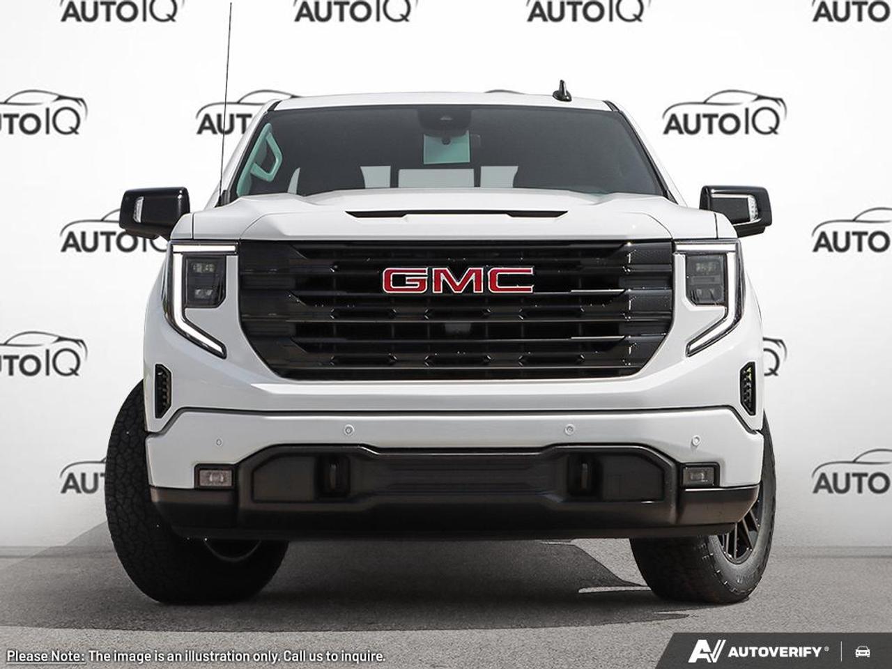 2026 GMC Sierra 1500 Elevation ELEVATION PREF EQUIP GRP | ENG 5.3L ECOTEC3 V8 | 10-SPEED A/T WITH ELECTRONIC PRECISION SHIFT ELECTRONICALLY CONTROLLED | SUMMIT WHITE | SEATS FRONT BUCKET | JET BLACK LEATHER-APPOINTED FRONT SEAT TRI Photo
