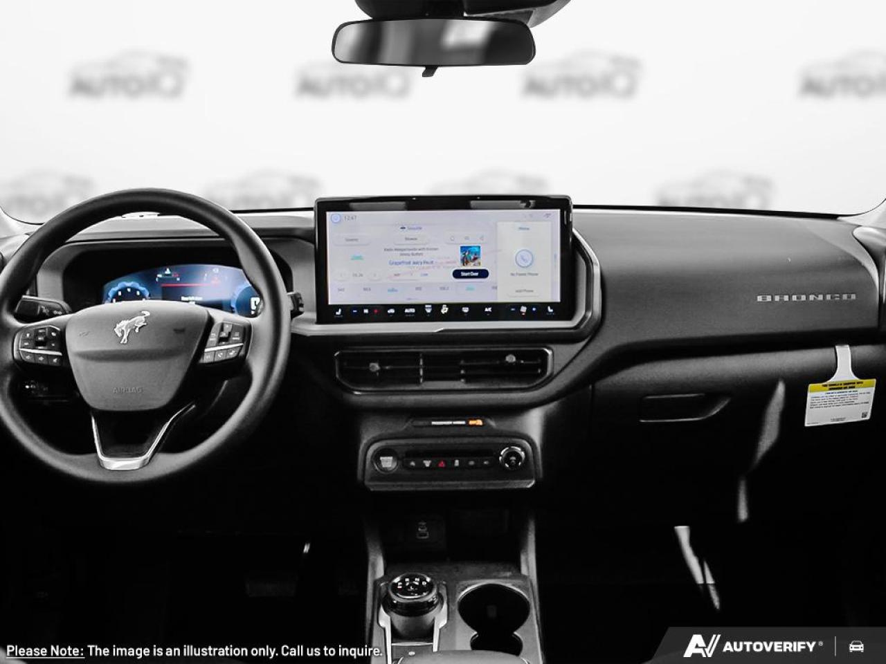 2025 Ford Bronco Sport Big Bend Equipment Group 200A|RUBY RED METALLIC TC|CLOTH W/EASY CLEAN MATERIAL ROAST|ORDER CODE      200A|1.5L ECO ENG|8-SPD AUTO|PWR MOONROOF|BLACK DIAMOND OFF ROAD PKG|CONVENIENCE PKG|FLR LINERS FR-RR W/O CR Photo