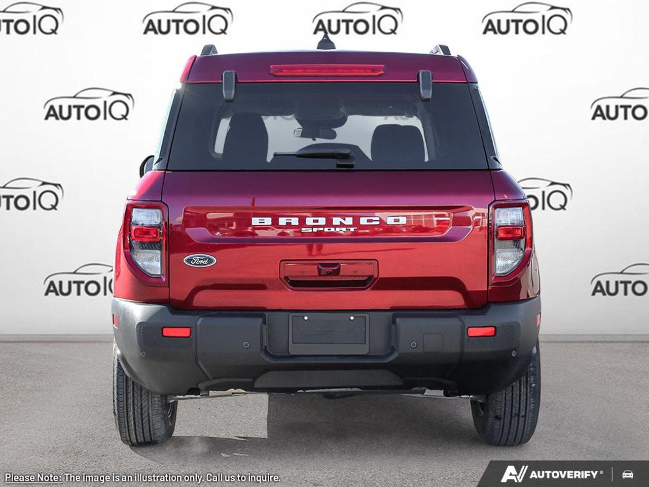 2025 Ford Bronco Sport Big Bend Equipment Group 200A|RUBY RED METALLIC TC|CLOTH W/EASY CLEAN MATERIAL ROAST|ORDER CODE      200A|1.5L ECO ENG|8-SPD AUTO|PWR MOONROOF|BLACK DIAMOND OFF ROAD PKG|CONVENIENCE PKG|FLR LINERS FR-RR W/O CR Photo4
