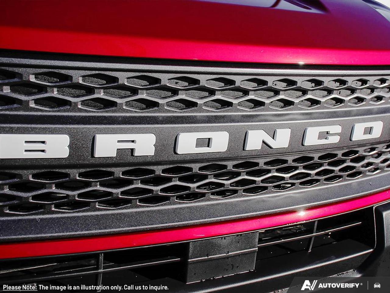 2025 Ford Bronco Sport Big Bend Equipment Group 200A|RUBY RED METALLIC TC|CLOTH W/EASY CLEAN MATERIAL ROAST|ORDER CODE      200A|1.5L ECO ENG|8-SPD AUTO|PWR MOONROOF|BLACK DIAMOND OFF ROAD PKG|CONVENIENCE PKG|FLR LINERS FR-RR W/O CR Photo