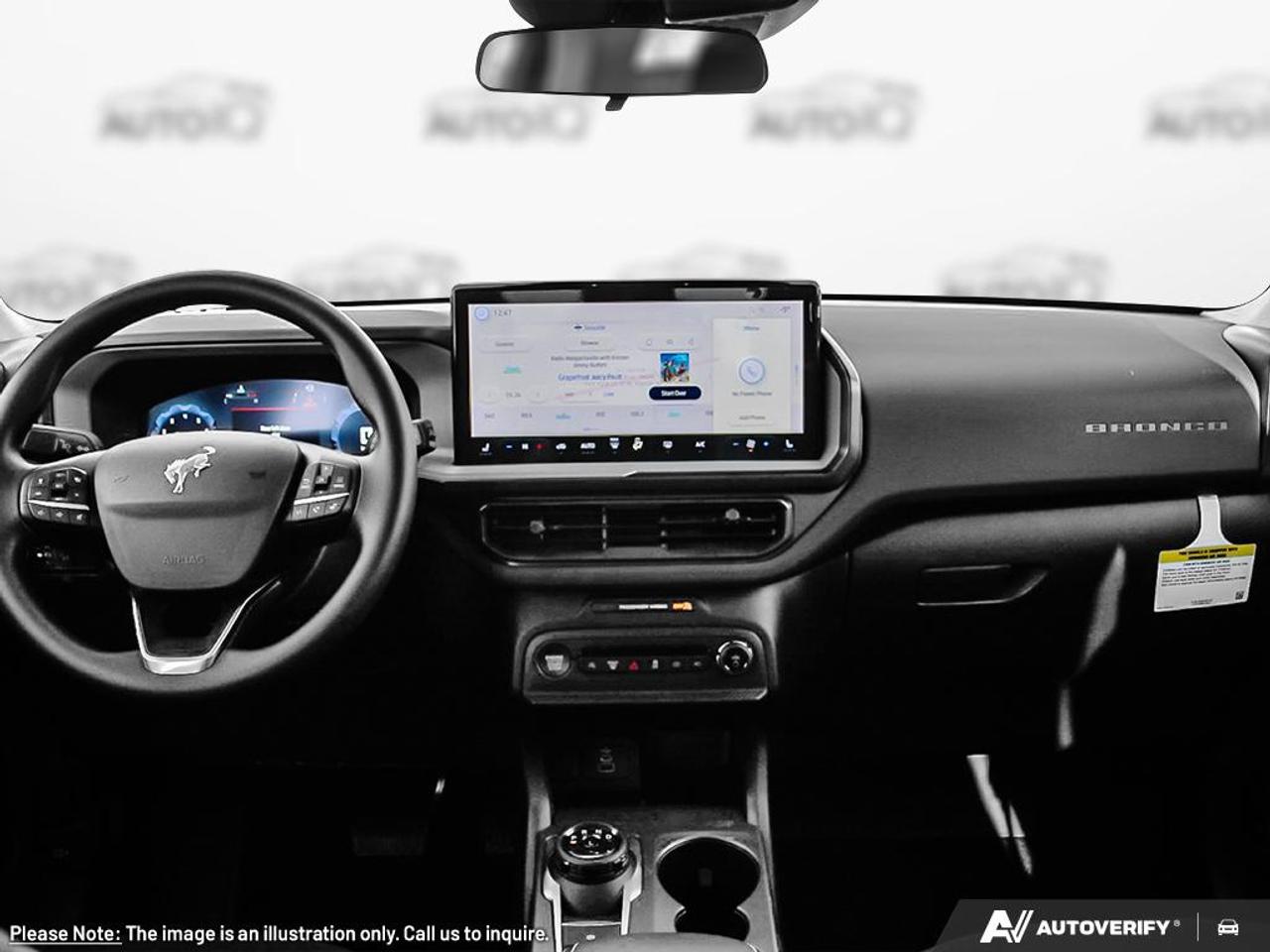 2025 Ford Bronco Sport Big Bend Equipment Group 200A|RUBY RED METALLIC TC|CLOTH W/EASY CLEAN MATERIAL ROAST|ORDER CODE      200A|1.5L ECO ENG|8-SPD AUTO|PWR MOONROOF|BLACK DIAMOND OFF ROAD PKG|CONVENIENCE PKG|FLR LINERS FR-RR W/O CR Photo