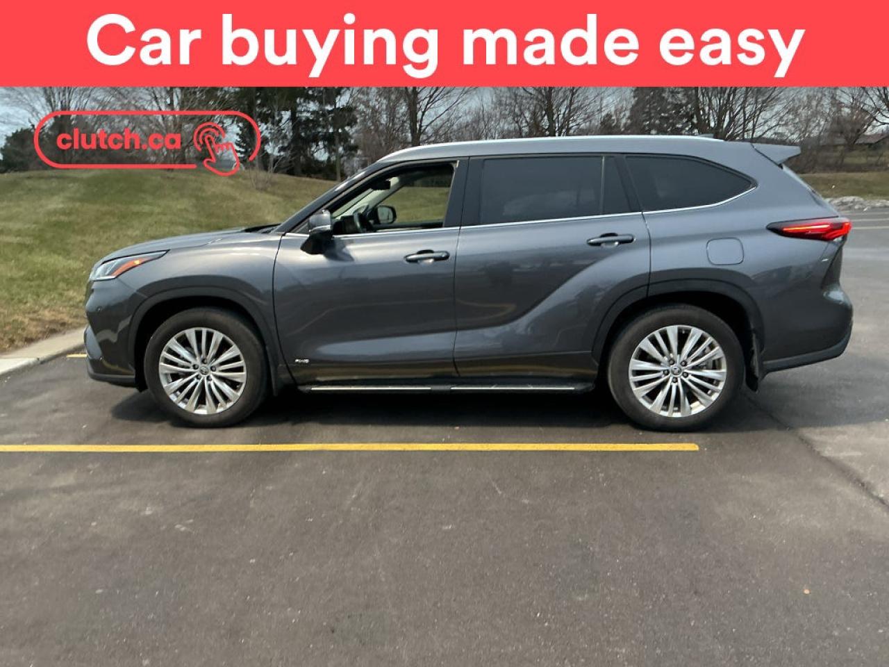 1 OWNER / Power Tailgate/Hatch, Auto Dimming Rearview Mirror, Front Heated Seats and more!<br> <br>Clutch is the largest online used car retailer in Canada, delivering a seamless, hassle-free car-buying experience to drivers everywhere. Shop thousands of used cars online, get the right one delivered to your door, and enjoy peace of mind with our 10-Day Money-Back Guarantee. How sweet is that? To learn more, visit clutch.ca.<br> <br>The top features for this car include:<br> <br>Brake Assist<br>Power Tailgate/Hatch<br>Auto Dimming Rearview Mirror<br>Front Heated Seats<br>Ventilated Front Seats<br>Passive Keyless Entry<br>Rear Parking Sensors<br>Power Driver Seat<br>Rear Collision Mitigation<br>Rear Cross Traffic Alert<br>Pedestrian Detection<br>Driver Attention Alert<br>Heated Steering Wheel<br>Rain Sensing Wipers<br>Panoramic Sunroof<br>Auto Stop/Start<br>Heads Up Display<br>Front View Camera<br>Rear Heated Seats<br>Driver Seat Memory System<br>Climate Control<br>Dual Zone Front Climate Control<br>Rear Climate Control<br>Premium Sound System<br>Bluetooth Music<br>Touchscreen Display<br>GPS Navigation<br>Cruise Control<br>Adaptive Cruise Control<br>Integrated Garage Door Opener<br>12V Outlet<br>Hands Free Device Connectivity<br>Internet Access<br>Apple CarPlay<br>Android Auto<br>Wireless Charging<br>USB Input<br>Keyless Entry<br>Push Button Start<br>Keyfob Remote Start<br>Power Folding Exterior Mirrors<br>Lane Departure Warning<br>Active Lane Keep Assistance<br>Blindspot Sensors<br>Forward Collision Mitigation<br>Rear Collision Warning<br>Hill Assistance<br>Automatic High Beams<br>Rear View Camera<br>Parking Sensors<br>Power Passenger Seat<br>360 Camera<br>Ambient Lighting<br>App Remote Start<br> <br>Seamless home delivery - Delivery to your door in a matter of days. Available on select packages.<br> <br>Try it out for 10 days - If you do not like it, we will take it back. <br> <br>Quality assured - All cars go through our rigorous 210-point inspection and reconditioning process.<br> <br>Peace of mind - Warranty and protection plans available.<br> <br>Haggle-free - No haggling or hard sells.<br> <br>100% Transparency - Full inspection reports on every car, including high-res photography and a free Carfax report.<br> <br>Listed price is for cash purchase only and does not include taxes, Shipping Fees (if applicable), Delivery Fees (if applicable), government licensing fees.<br> <br>Previous Provincial Registrations:<br>Ontario<br> <br>Stock # 85044