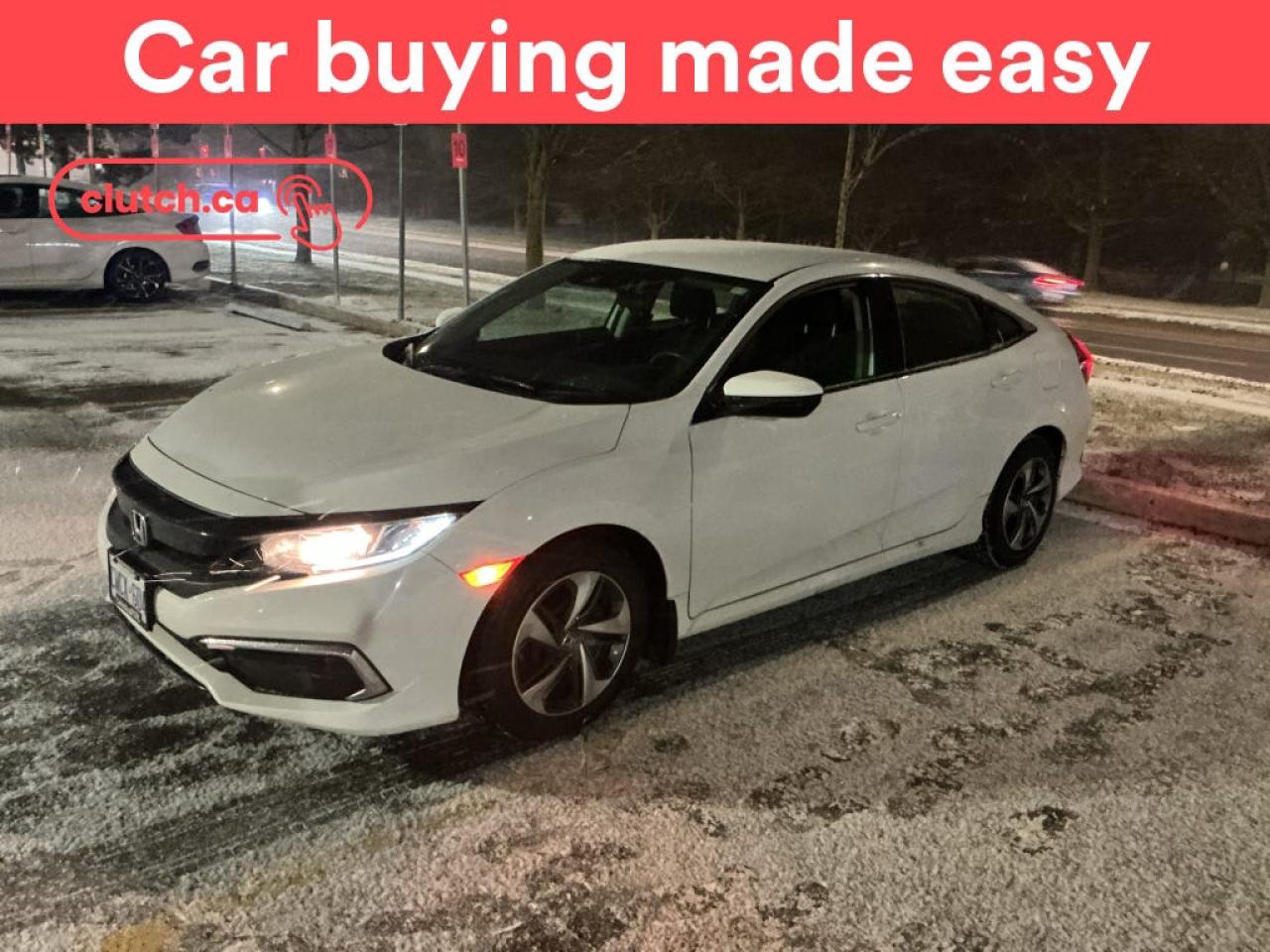 NO ACCIDENTS / CLEAN CARFAX / Front Heated Seats, Climate Control, Bluetooth Music and more!<br> <br>Clutch is the largest online used car retailer in Canada, delivering a seamless, hassle-free car-buying experience to drivers everywhere. Shop thousands of used cars online, get the right one delivered to your door, and enjoy peace of mind with our 10-Day Money-Back Guarantee. How sweet is that? To learn more, visit clutch.ca.<br> <br>The top features for this car include:<br> <br>Brake Assist<br>Front Heated Seats<br>Climate Control<br>Bluetooth Music<br>Touchscreen Display<br>Cruise Control<br>Adaptive Cruise Control<br>12V Outlet<br>Hands Free Device Connectivity<br>Apple CarPlay<br>Android Auto<br>USB Input<br>Keyless Entry<br>Lane Departure Warning<br>Active Lane Keep Assistance<br>Forward Collision Mitigation<br>Pedestrian Detection<br>Hill Assistance<br>Automatic High Beams<br>Rear View Camera<br> <br>Seamless home delivery - Delivery to your door in a matter of days. Available on select packages.<br> <br>Try it out for 10 days - If you do not like it, we will take it back. <br> <br>Quality assured - All cars go through our rigorous 210-point inspection and reconditioning process.<br> <br>Peace of mind - Warranty and protection plans available.<br> <br>Haggle-free - No haggling or hard sells.<br> <br>100% Transparency - Full inspection reports on every car, including high-res photography and a free Carfax report.<br> <br>Listed price is for cash purchase only and does not include taxes, Shipping Fees (if applicable), Delivery Fees (if applicable), government licensing fees.<br> <br>Previous Provincial Registrations:<br>Ontario<br> <br>Stock # 85057