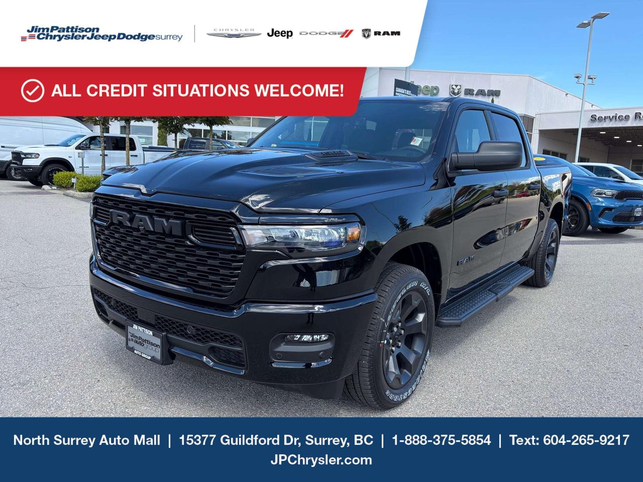 Jim Pattison Chrysler Jeep Dodge is ready to help you find your perfect vehicle. Our team of highly-experienced pros will provide you with the highest level of customer care and we are proud to offer online shopping from the comfort of your home with the new Pick, Price, Purchase Program. Browse our inventory online, create a personal account to track the vehicles youre interested in and the payment options that work best for you. Simple as that! And we will be here to answer all your questions. Visit our website, send us an email or give us a call today and let us get to work for you! -	Price includes freight & PDI, documentation fee ($895), dealer preparation fee ($495), A/C levy ($100), tire levy (up to $32.50), and VSA transaction levy ($10). Finance/lease placement fee ($595) if applicable, GST and PST are additional. Dealer-installed accessories are included, if applicable. Rebates applied after taxes. Rebates applied after taxes. D#30394