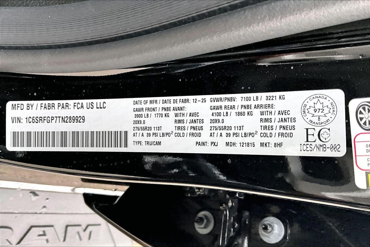 2026 RAM 1500 EXPRESS | Blackout | 3.0L Hurricane | Crew | 4X4 Photo