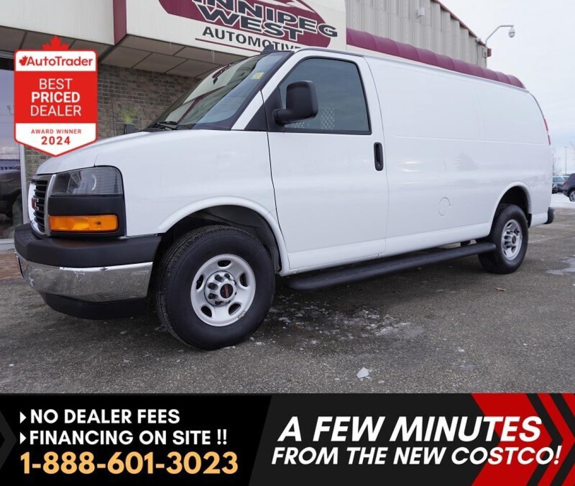Used 2023 GMC Savana Cargo Van SAVANA 2500 CARGO VAN, VERY LOW KMS STILL AS NEW! for sale in Headingley, MB
