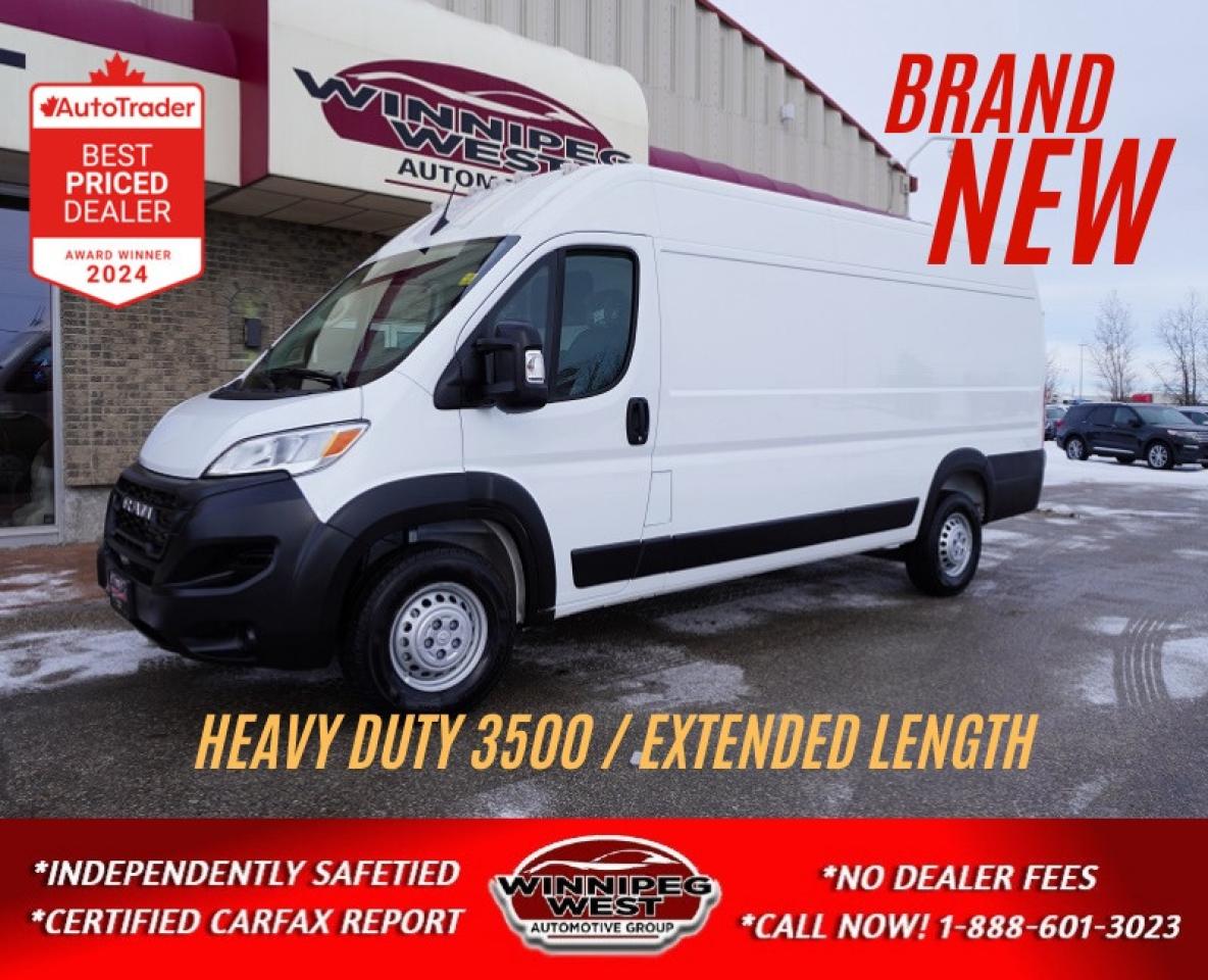 Used 2025 RAM Cargo Van ProMaster Tradesman 3500 High Roof Ext 159  WB w-Pass Seat for sale in Headingley, MB