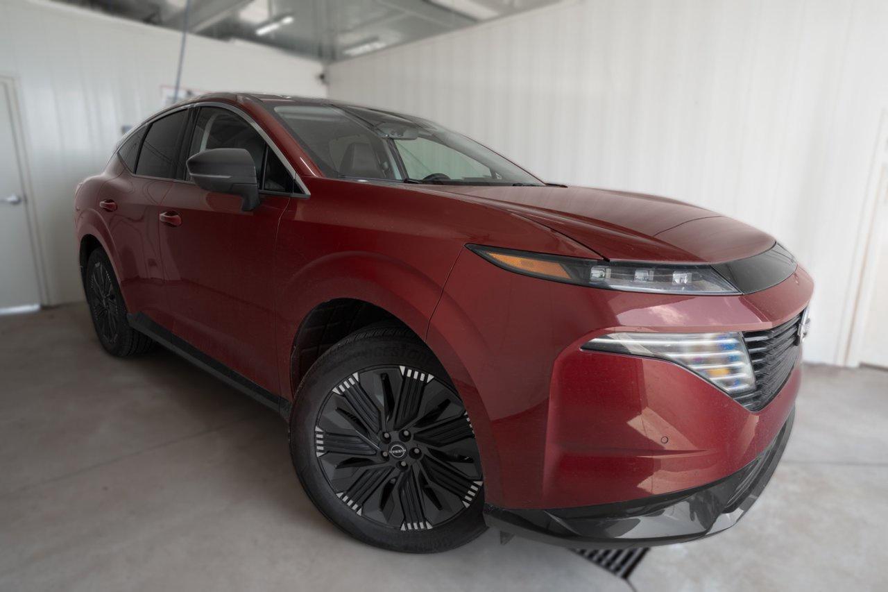 <span style=font-weight: 400;>Platinum is the top-of-the-line version of the completely overhauled 2025 Nissan Murano, and there are very clear signs: heated, ventilated, and massaging 8-way power front seats; semi-aniline leather, a 12.6-inch head-up display, a 12.3-inch touchscreen, 3D intelligent around view monitor, and a panoramic sunroof.</span>




<span style=font-weight: 400;>Thats just the beginning. Theres an incredibly in-depth active safety suite (auto high beams, blind spot monitoring, rear seat alert, ProPILOT Assist 1.1, etc.), a power liftgate, heated windshield, rain-sensing wipers, heated rear seats, remote start, and proximity access/pushbutton start.</span>




<span style=font-weight: 400;>Combine a stunning exterior with an impeccably styled, highly luxurious cabin along with turbocharged power, intelligent all-wheel drive, and a flexible cargo area &ndash; thats the fourth-generation 2025 Nissan Murano Platinum in a nutshell. This is a highly refined machine, and theres really nothing else quite like it.</span>




<span style=font-weight: 400;>Thank you for your interest in this vehicle. Its located at Centennial Nissan, 30 Nicholas Lane, Charlottetown, PEI. We look forward to hearing from you - call us at 1-902-892-6577.</span>