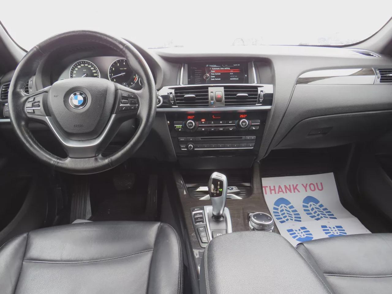 2015 BMW X3 Xdrive35I  | Safety Certified | AWD | Alloy Rims | Fog Lights | Leather | Navigation | Heated Seats | Push Button Start | Electric Parking Brake | Stop And Go | Dual Sunroof | Dual Climate Control | Power Seats | CD Player | Eco Mode | Sport Mode Photo4