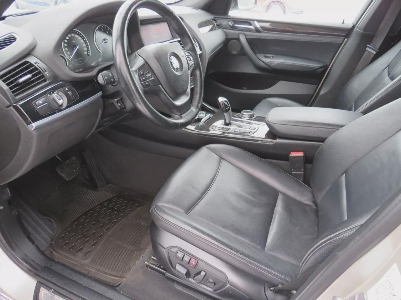2015 BMW X3 Xdrive35I  | Safety Certified | AWD | Alloy Rims | Fog Lights | Leather | Navigation | Heated Seats | Push Button Start | Electric Parking Brake | Stop And Go | Dual Sunroof | Dual Climate Control | Power Seats | CD Player | Eco Mode | Sport Mode Photo3