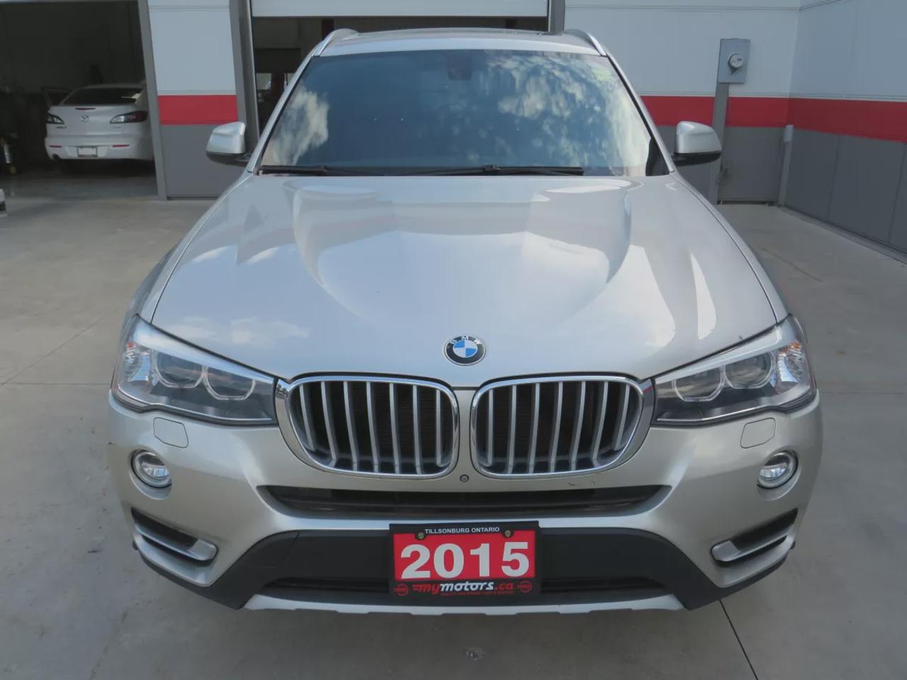 2015 BMW X3 Xdrive35I  | Safety Certified | AWD | Alloy Rims | Fog Lights | Leather | Navigation | Heated Seats | Push Button Start | Electric Parking Brake | Stop And Go | Dual Sunroof | Dual Climate Control | Power Seats | CD Player | Eco Mode | Sport Mode Photo