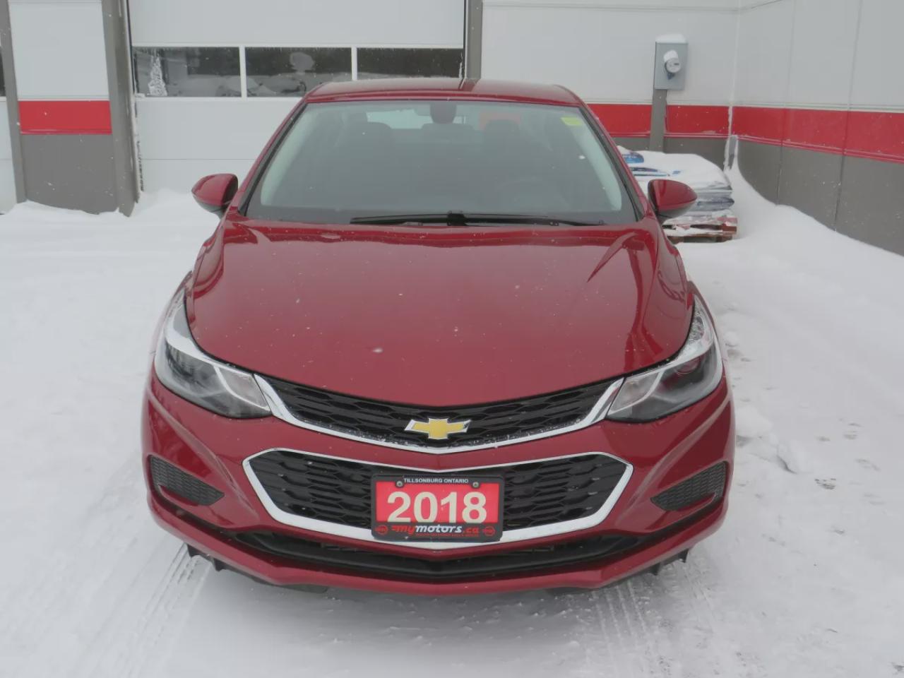 2018 Chevrolet Cruze LT (**SAFETY/CERTIFIED**ALLOY RIMS**POWER SEATS**REMOTE START**DIGITAL TOUCHSCREEN**PUSH BUTTON START**HEATED SEATS**REVERSE CAMERA**CRUISE CONTROL**BLUETOOTH**) Photo