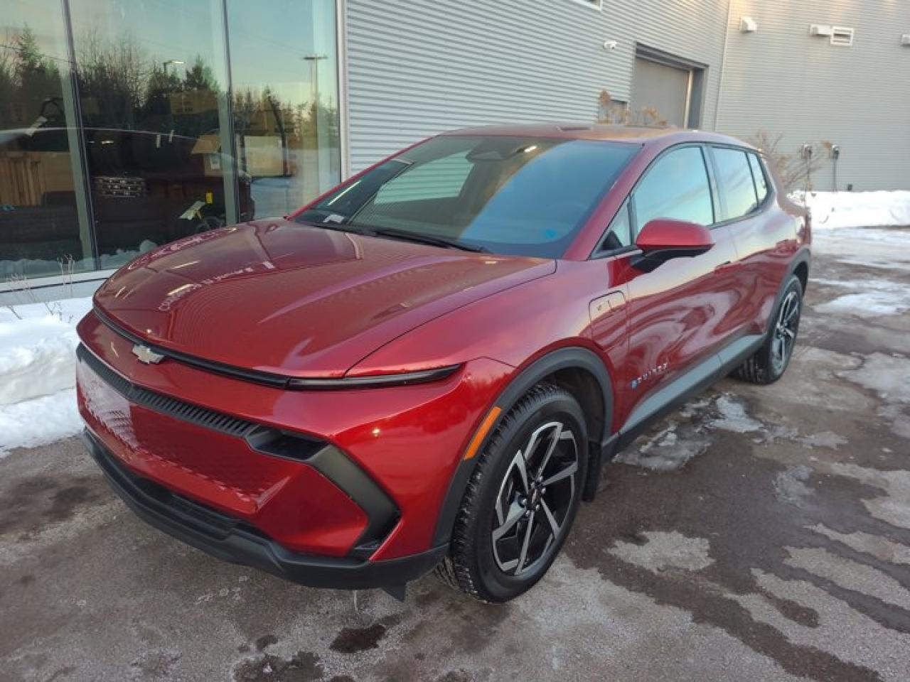 This 2025 Chevrolet Equinox EV LT delivers cutting-edge electric performance in a practical, stylish compact SUV. Built on GMs advanced Ultium electric platform, the Equinox EV combines impressive range, smooth acceleration, and everyday usability making it an excellent choice for drivers ready to go electric.The all-electric powertrain provides instant torque and quiet, responsive performance, along with impressive driving range on a full charge. DC fast-charging capability allows you to add meaningful range in a short amount of time, making road trips and daily commuting equally convenient.Inside, the Equinox EV LT features a modern, spacious cabin with a large touchscreen infotainment system, wireless Apple CarPlay and Android Auto, and intuitive controls designed around the driver. Comfortable seating and a flat floor design maximize passenger and cargo space.Safety and driver confidence come standard with Chevy Safety Assist, including forward collision alert, automatic emergency braking, lane keep assist, and following distance indicator.With its sleek design, advanced technology, and zero-emissions driving, this 2025 Chevrolet Equinox EV LT offers a smart, forward-thinking alternative to traditional gas-powered SUVs without compromising comfort or practicality.