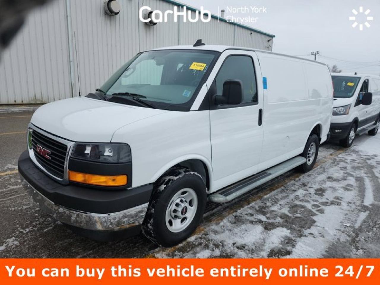 This GMC Savana Cargo Van delivers a Gas V6 4.3L/ engine powering this Automatic transmission. ENGINE, 4.3L V6 with Direct Injection and Variable Valve Timing, includes aluminum block construction (276 hp [206 kW] @ 5200 rpm, 298 lb-ft of torque [404 Nm] @ 3900 rpm) (STD), Wipers, front intermittent wet-arm with pulse washers, Windows, power (Included with (ZQ2) Convenience Package.).

 

This GMC Savana Cargo Van Features the Following Options 
Warning tones, headlamp on and key-in-ignition, Visors, driver and front passenger, vinyl, Tow/haul mode selector, instrument panel-mounted, Tire Pressure Monitoring System, Theft-deterrent system, vehicle, PASS-Key III, Suspension, rear hypoid drive axle with multi-leaf springs.

 

Drive Happy with CarHub
*** All-inclusive, upfront prices -- no haggling, negotiations, pressure, or games

*** Purchase or lease a vehicle and receive a $1000 CarHub Rewards card for service.

*** Purchase this vehicle fully online on CarHub websites

 

Transparency Statement
Online prices and payments are for finance purchases -- please note there is a $850 finance/lease fee. Cash purchases for used vehicles have a $2,350 surcharge (the finance price + $2,350), however cash purchases for new vehicles only have tax and licensing extra -- no surcharge. NEW vehicles priced at over $100,000 including add-ons or accessories are subject to the additional federal luxury tax. While every effort is taken to avoid errors, technical or human error can occur, so please confirm vehicle features, options, materials, and other specs with your CarHub representative. This can easily be done by calling us or by visiting us at the dealership. CarHub used vehicles come standard with 1 key. If we receive more than one key from the previous owner, we include them with the vehicle. Additional keys may be purchased at the time of sale. Ask your Product Advisor for more details. Payments are only estimates derived from a standard term/rate on approved credit. Terms, rates and payments may vary. Prices, rates and payments are subject to change without notice. Please see our website for more details.