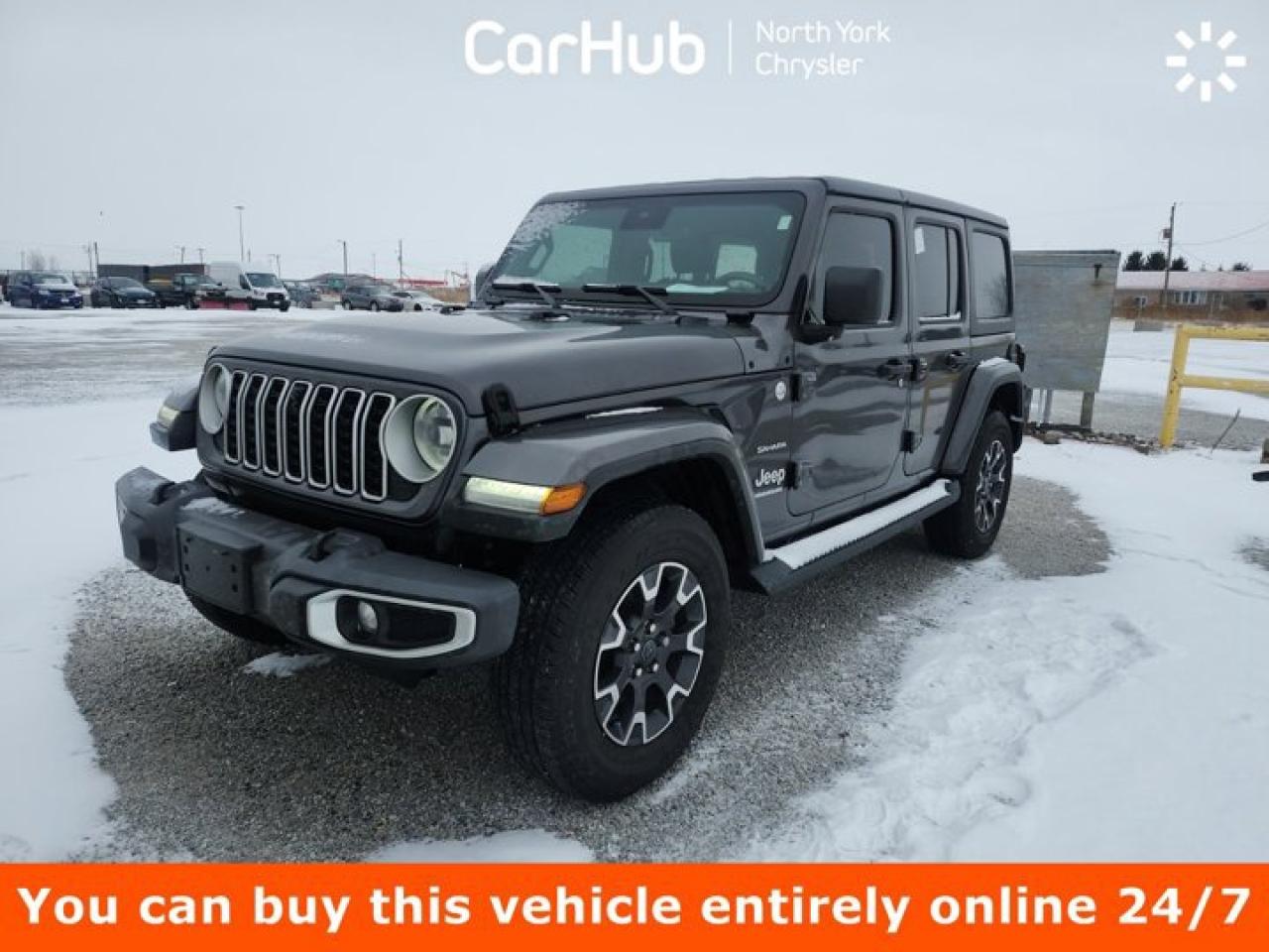 Used 2024 Jeep Wrangler Sahara 4 Door 4x4 for sale in Thornhill, ON
