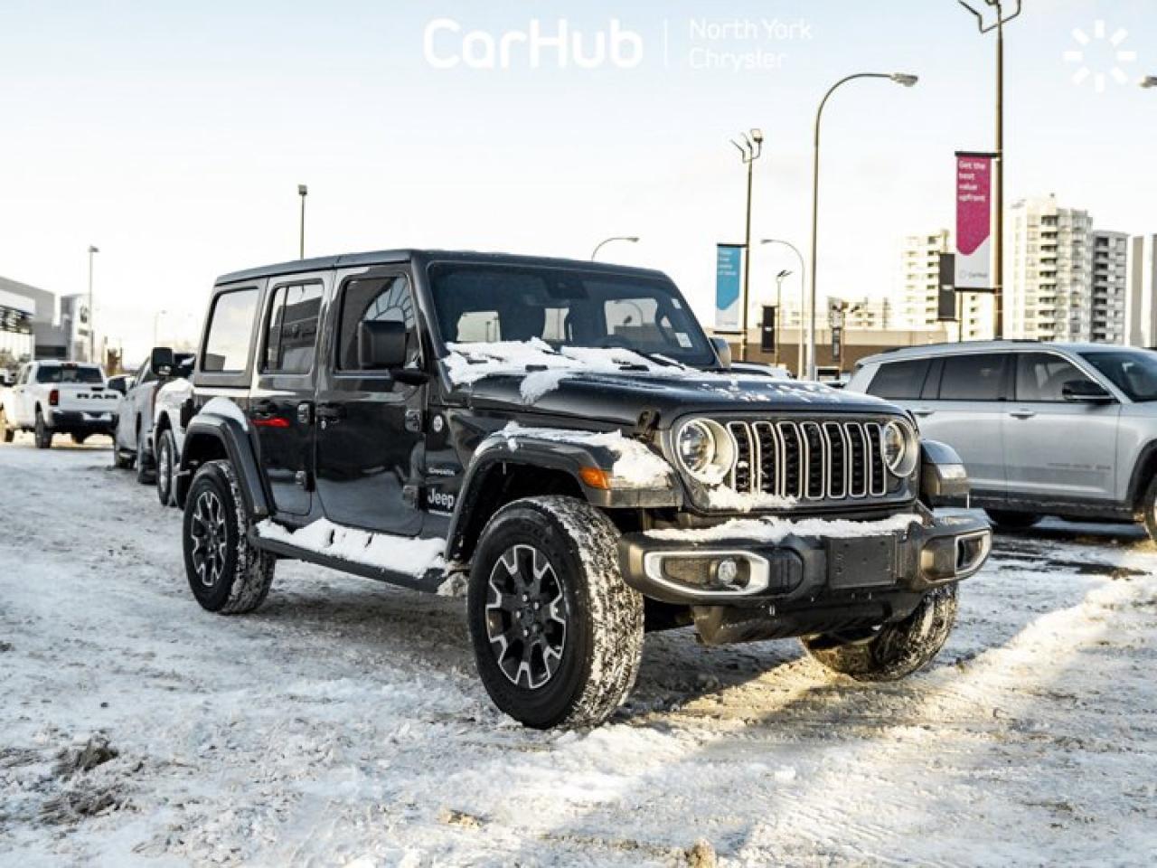 2024 Jeep Wrangler Sahara 4 Door 4x4 Technology Group Side Steps McKinley Leather Seats Photo2