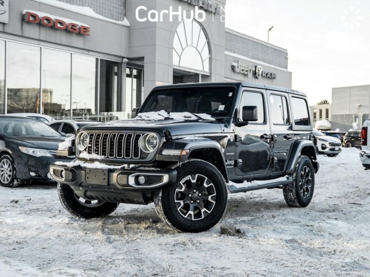 2024 Jeep Wrangler Sahara 4 Door 4x4 Technology Group Side Steps McKinley Leather Seats Photo