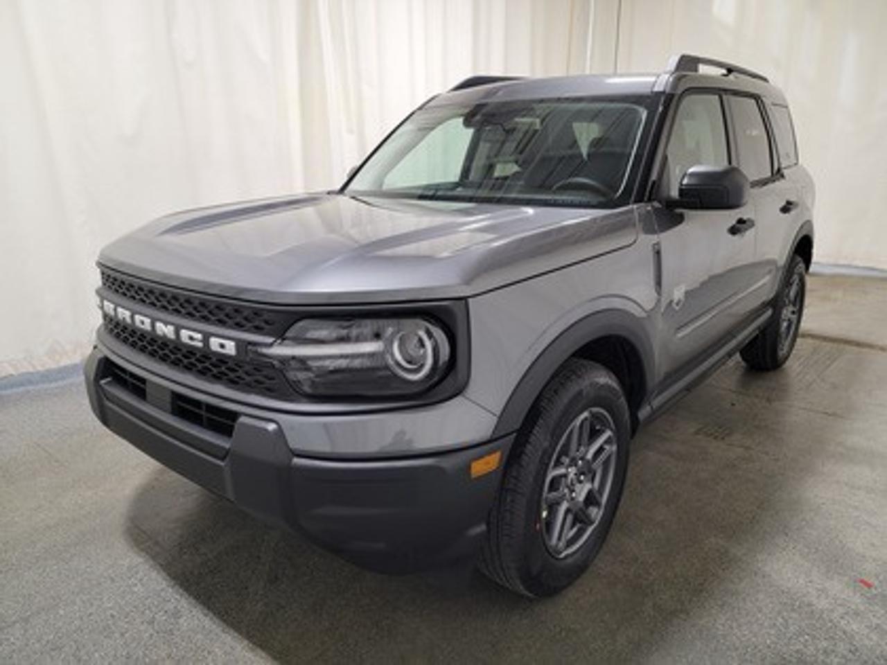 This rugged and refined 2026 Ford Bronco Sport Big Bend 200A stands out in Carbonized Grey. Built to tackle adventure and city streets alike, this 5-passenger SUV is powered by a 1.5L EcoBoost® engine, delivering 181 horsepower and 190 lb-ft of torque. Coupled with an 8-speed automatic transmission, the Bronco Sport offers impressive fuel efficiency and performance to match your lifestyle.

This vehicle comes with the All-Weather Packageready to take on any season!
Snow, rain, mud, or sunshinethis vehicle is built for it all! The All-Weather Package adds extra protection where it matters most, with premium mud flaps to shield your paint from road debris, all-weather floor mats to protect your interior from lifes messes, and Xpel paint protection to help guard against those infuriating rock chips. Drive with confidence, knowing your investment is protected from Regina's elements.

Key Features Include:
Heated Front Seats
13.2 Center Display
8-Way Power Drivers Seat
SYNC® 4 with a 13.2 Color Touchscreen
Ford Co-Pilot360 Assist+ featuring Adaptive Cruise Control with Stop & Go
Terrain Management System with 5 G.O.A.T. Modes
LED Headlamps, Fog Lamps, and Signature Lighting
17 Carbonized Grey-Painted High Gloss Aluminum Wheels
Wireless Apple CarPlay® and Android Auto Compatibility
Privacy Glass
Intelligent Access with Push-Button Start

Bennett Dunlop Ford, proudly serving Regina for over 40 years, is conveniently located at 770 Broad Street. With over 3,500 Google reviews, our reputation reflects our commitment to providing a fast, easy, and enjoyable vehicle-buying experience. We eliminate the hassle with no admin or documentation fees, transparent upfront pricing that lets you shop with total confidence. But were more than just a dealershipwere driven to make a difference by supporting local community initiatives and events that matter to you. Visit Bennett Dunlop Ford today and experience why were Reginas trusted choice for quality vehicles, exceptional service, and a genuine commitment to driving change in our community!