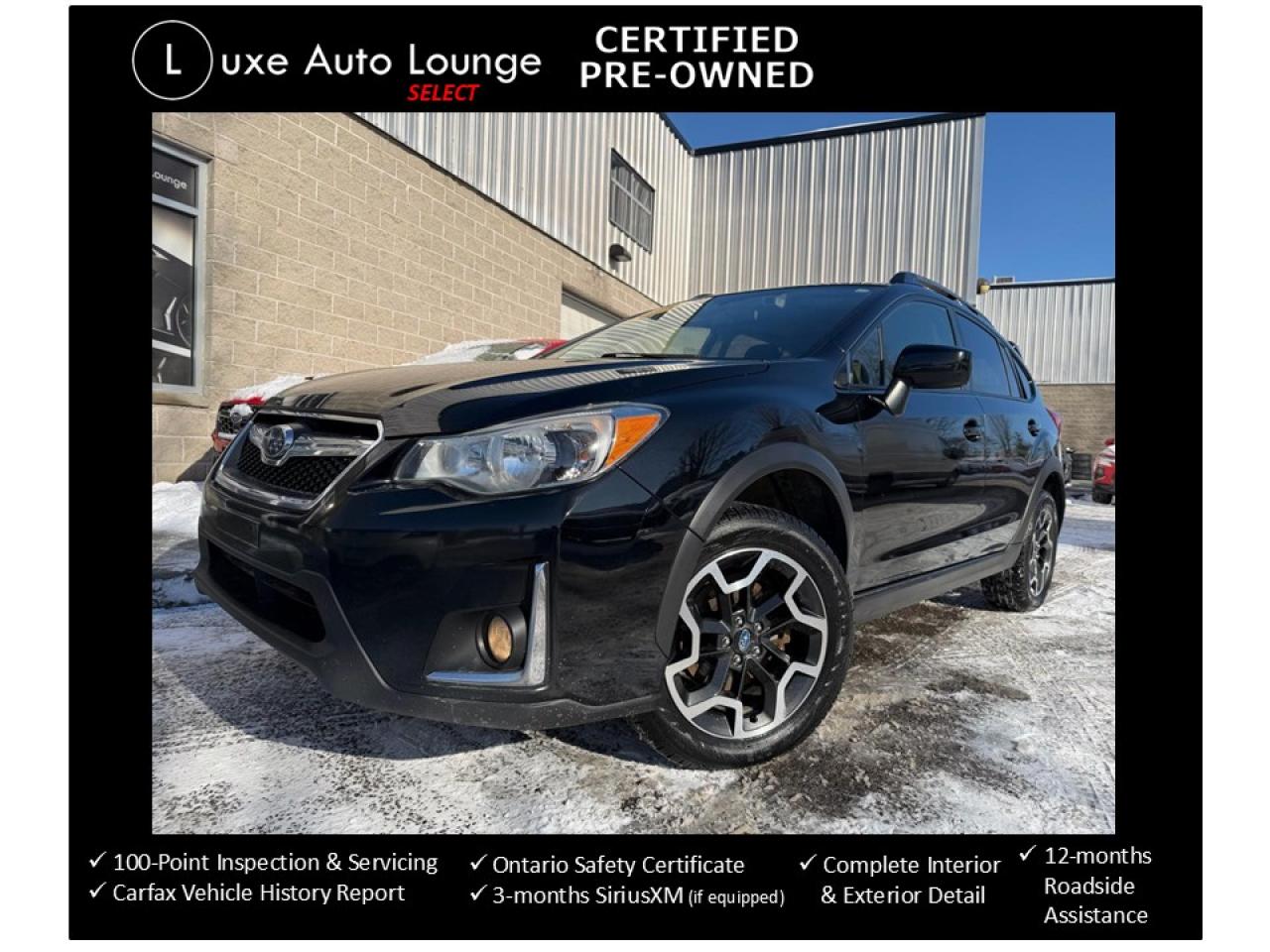 2016 Subaru Crosstrek SPORT AWD, DEALER-SERVICED! HEATED SEATS!