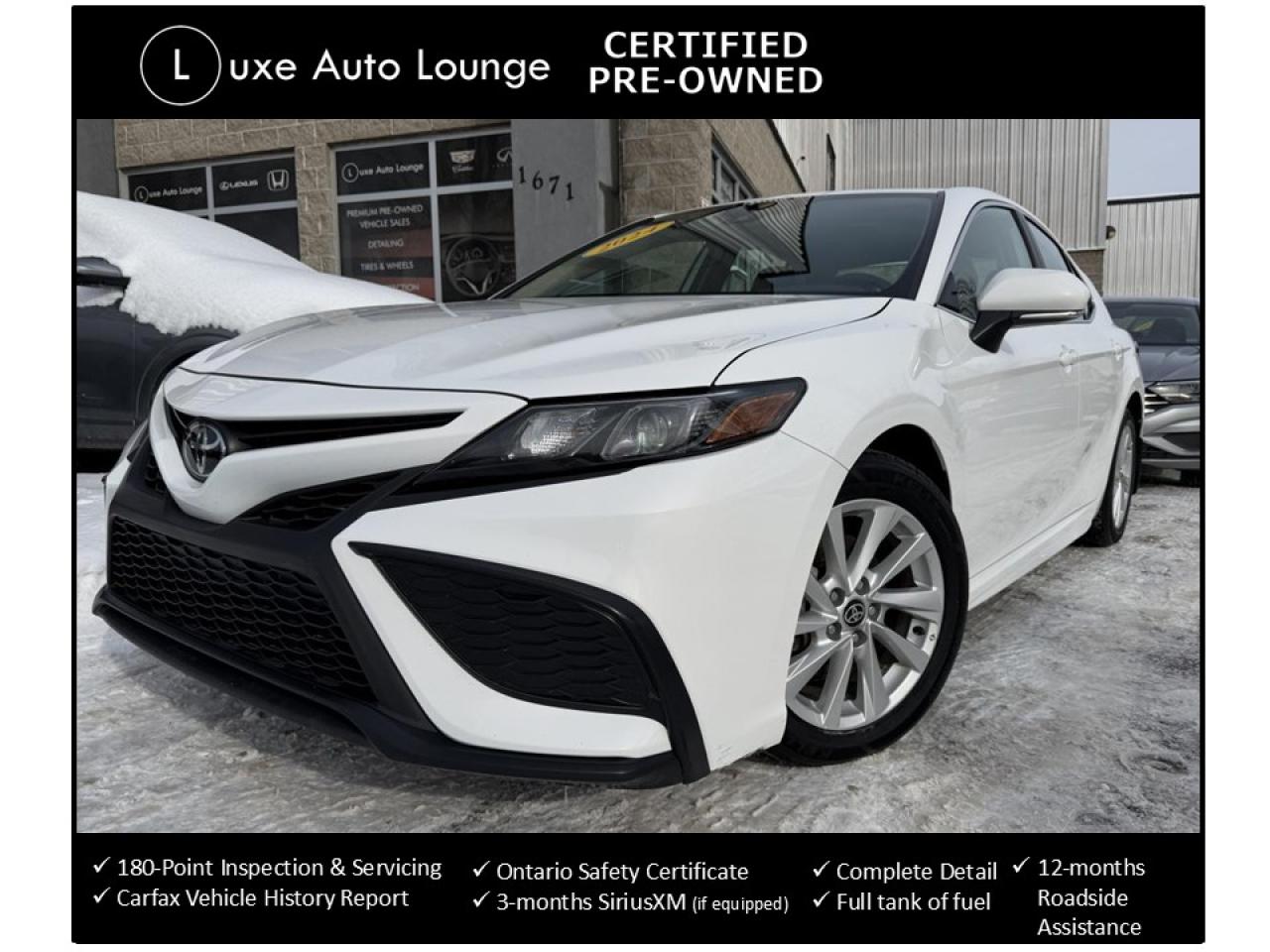 2024 Toyota Camry SE - LOW KM, HEATED SEATS, BACK-UP CAMERA, LOADED!