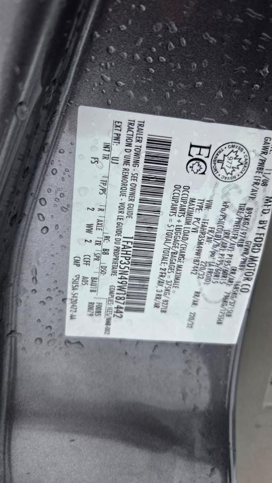 2009 Ford Focus SE, SEDAN, 4 CYL, TRADE IN, DRIVES, AS IS SPECIAL Photo