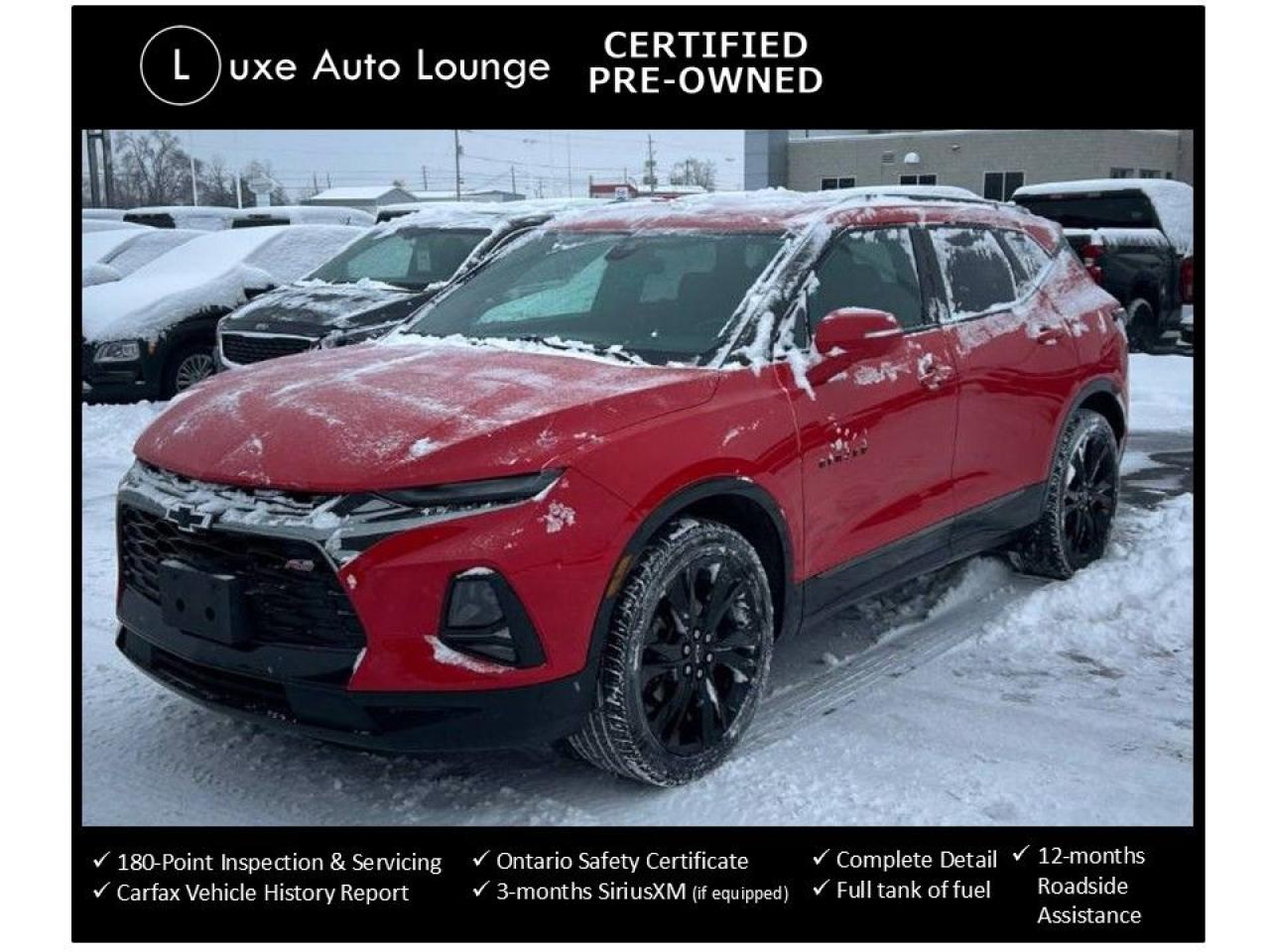 2021 Chevrolet Blazer RS - 21 INCH WHEELS, LEATHER, HEATED SEATS, LOADED