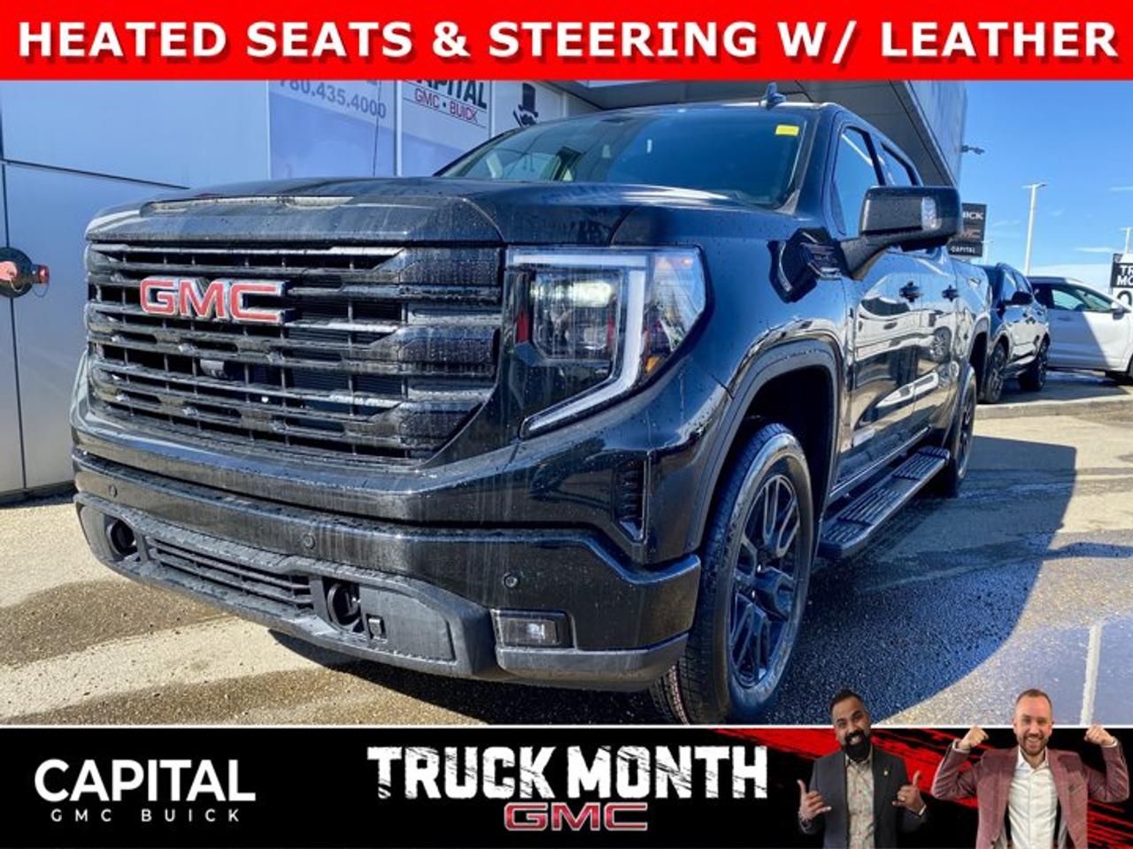 Take a look at this 2026 GMC SIERRA 1500 Elevation Premium Package... Fully Equipped with Power Sunroof, Heated Leather BUCKET Seats, Heated Steering, Adaptive Cruise Control, 360 CAM, 6 Assist Steps, MultiPro Tailgate, Remote Start, Wireless Charger, Blind Zone monitoring, and so much more!Ask for the Internet Department for more information or book your test drive today! Text 825-445-0521 for fast answers at your fingertips!AMVIC Licensed Dealer - Licence Number B1044900Disclaimer: All prices are plus taxes and include all cash credits and loyalties. See dealer for details. AMVIC Licensed Dealer # B1044900