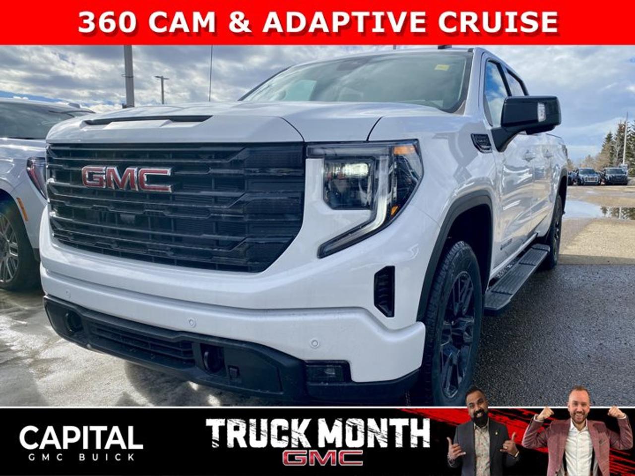 Take a look at this 2026 GMC SIERRA 1500 Elevation Premium Package... Fully Equipped with Power Sunroof, Heated Leather BUCKET Seats, Heated Steering, Adaptive Cruise Control, 360 CAM, 6 Assist Steps, MultiPro Tailgate, Remote Start, Wireless Charger, Blind Zone monitoring, and so much more!Ask for the Internet Department for more information or book your test drive today! Text 825-445-0521 for fast answers at your fingertips!AMVIC Licensed Dealer - Licence Number B1044900Disclaimer: All prices are plus taxes and include all cash credits and loyalties. See dealer for details. AMVIC Licensed Dealer # B1044900